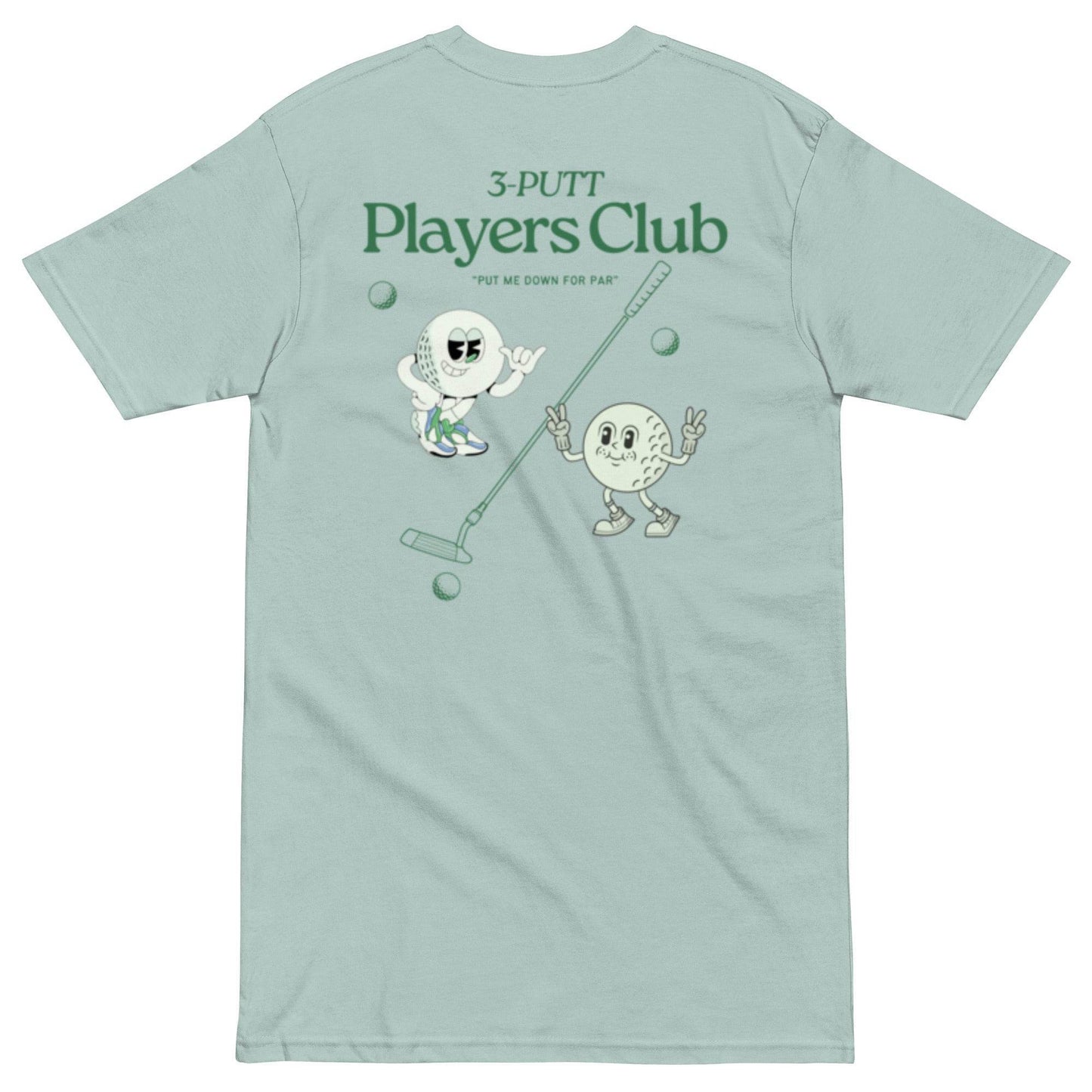 3 Putt Players Club - Heavyweight T-Shirt - JMPark Apparel