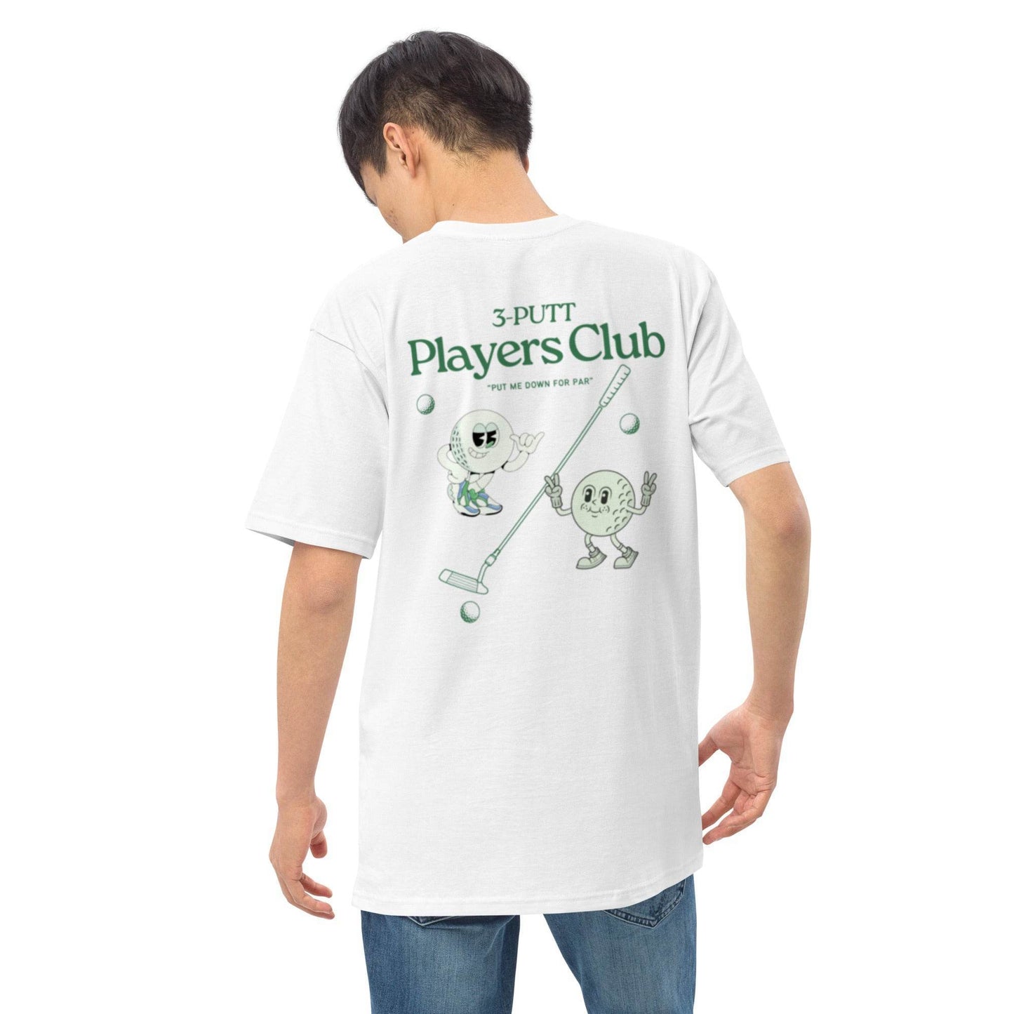 3 Putt Players Club - Heavyweight T-Shirt - JMPark Apparel