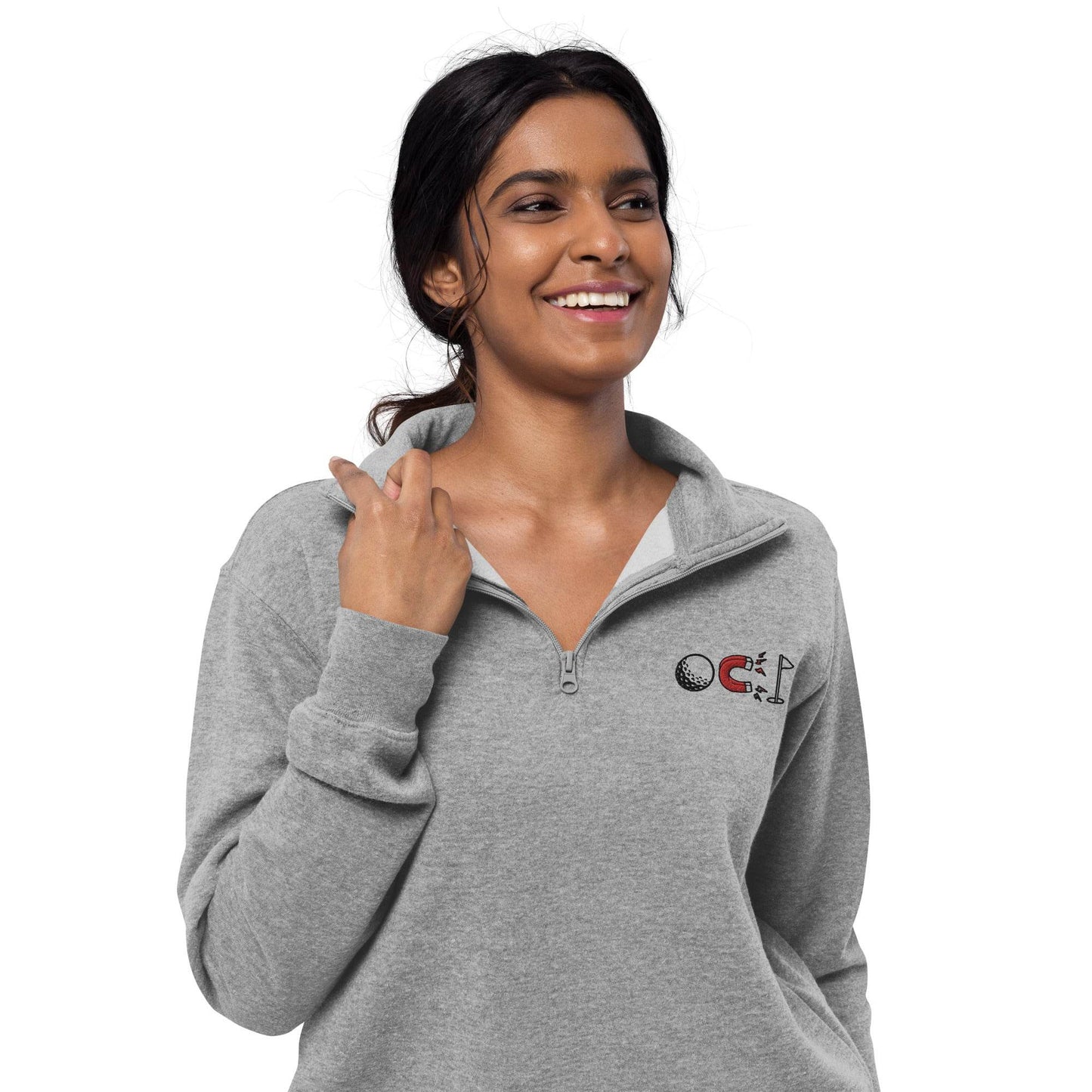 Pin Magnet - Fleece Quarter Zip - JMPark Apparel