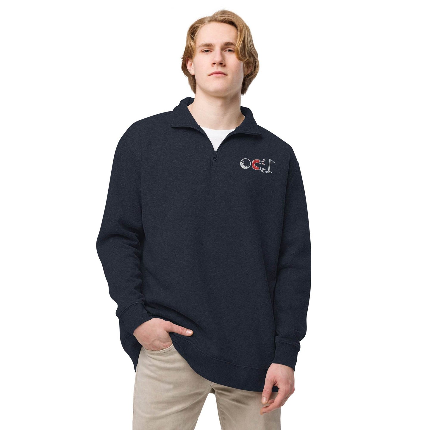 Pin Magnet - Fleece Quarter Zip - JMPark Apparel