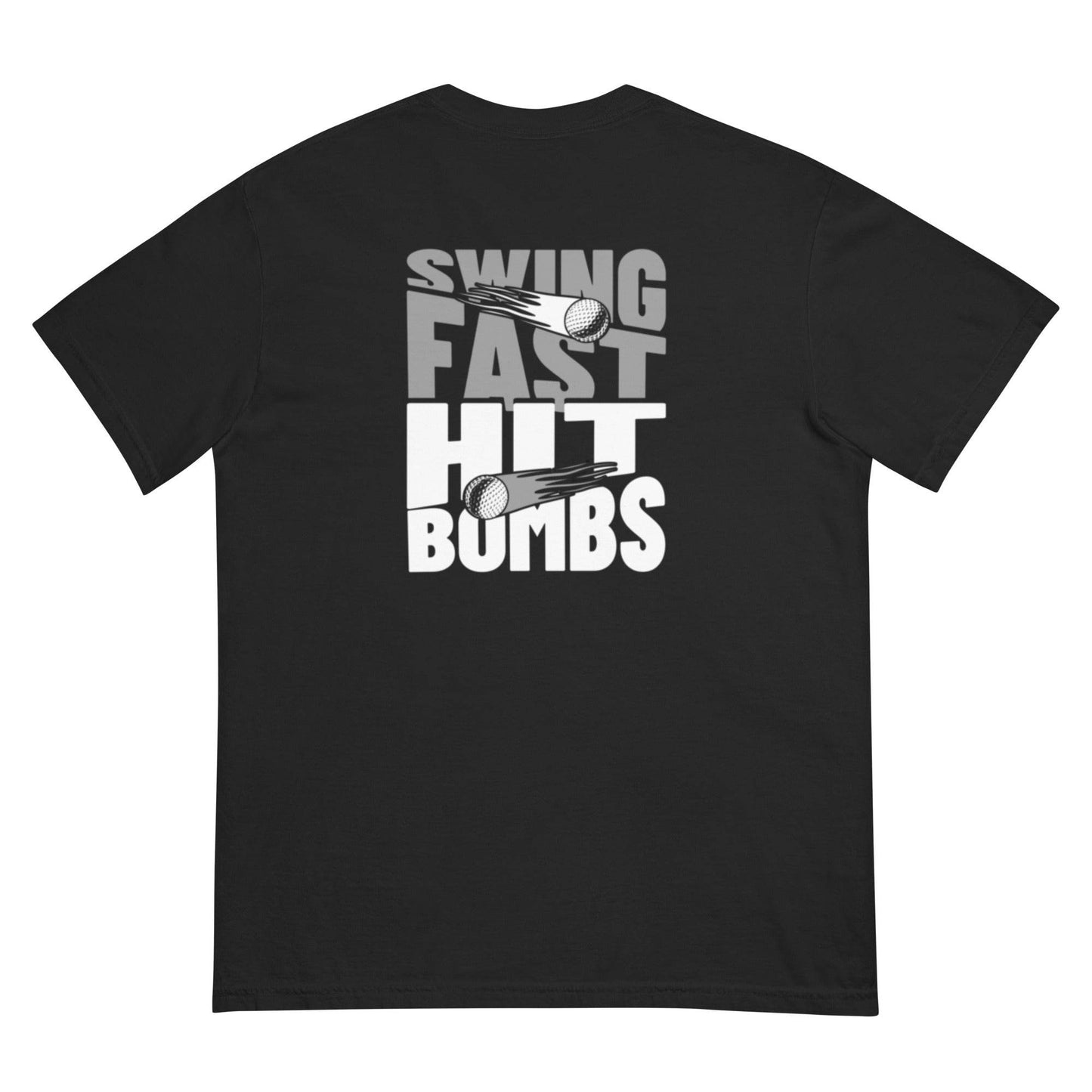 Swing Fast Hit Bombs - Heavyweight T-Shirt - JMPark Apparel