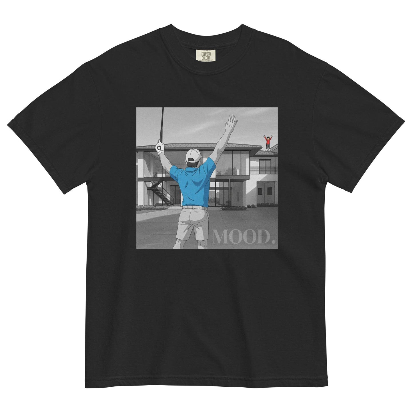 Up & Over Mood. - Heavyweight T-Shirt - JMPark Apparel