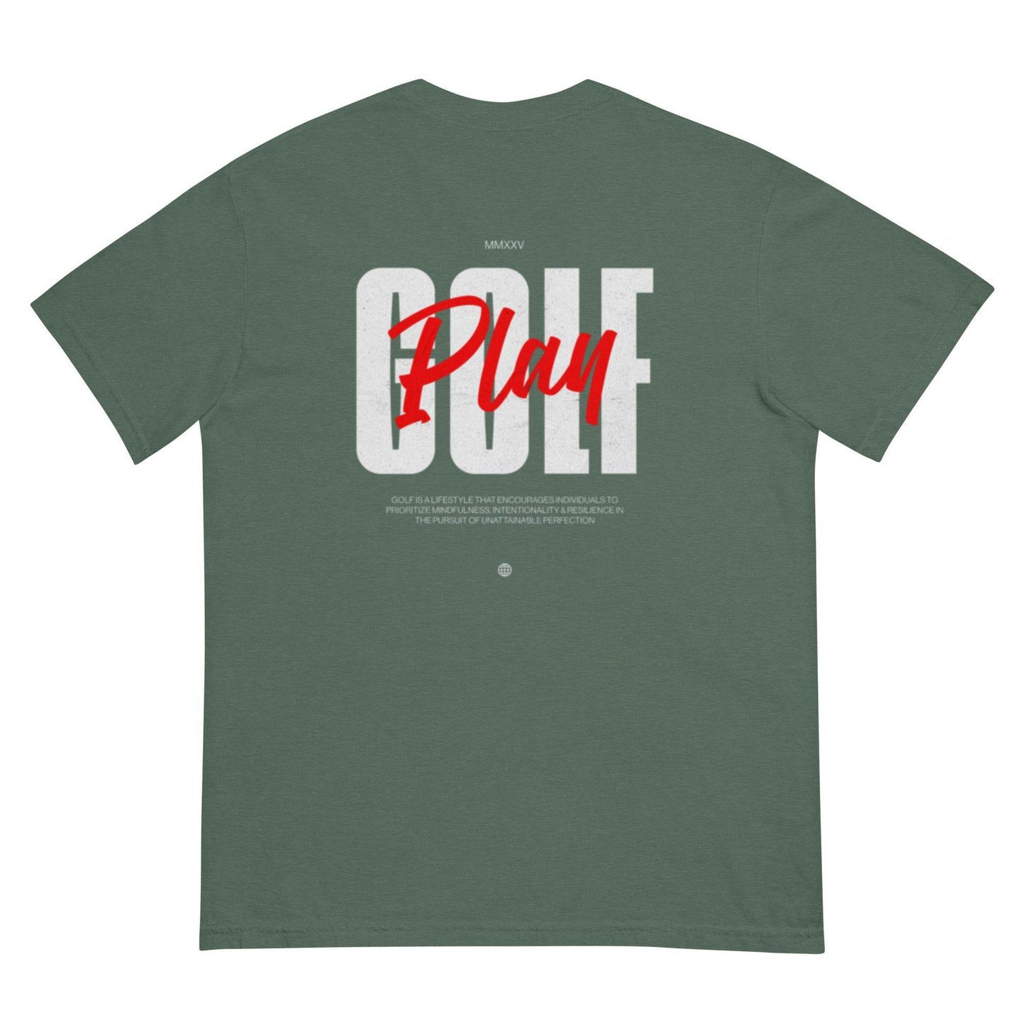 Play Golf - Heavyweight T-Shirt - JMPark Apparel