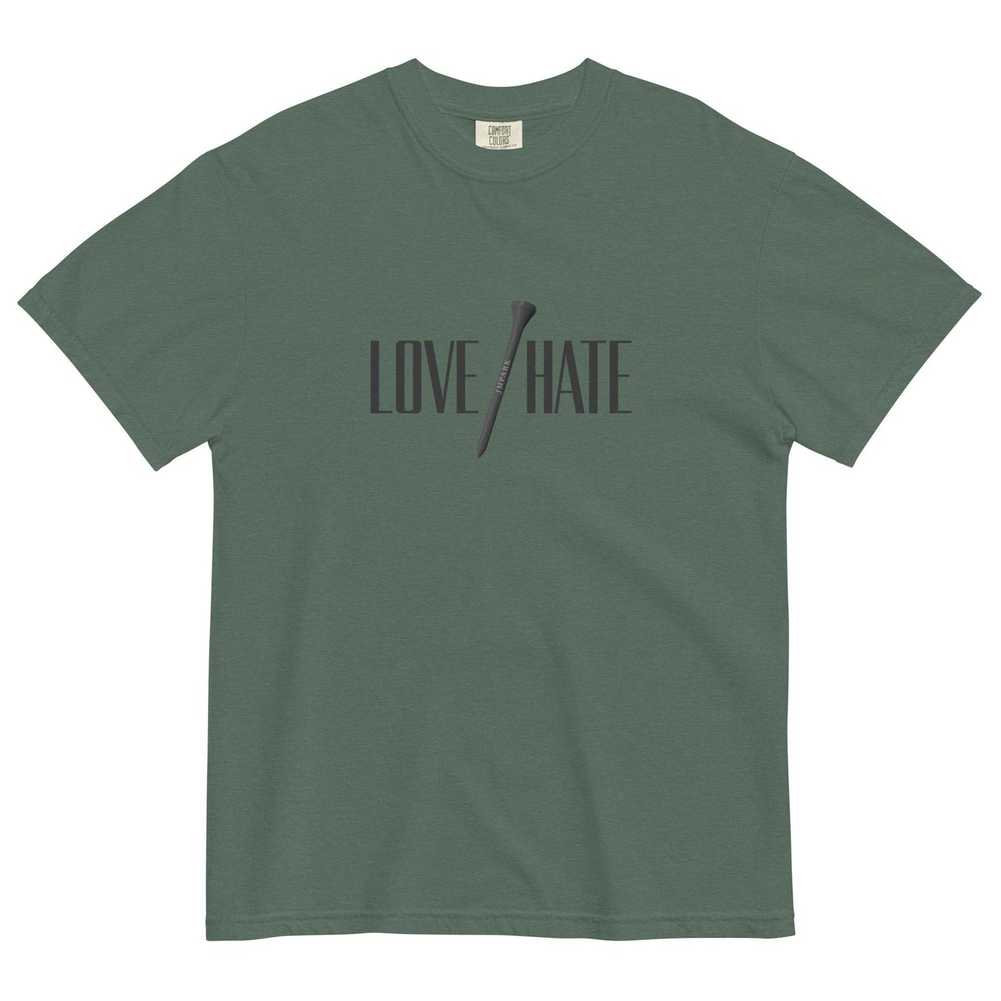 Love/Hate - Heavyweight T-Shirt - JMPark Apparel
