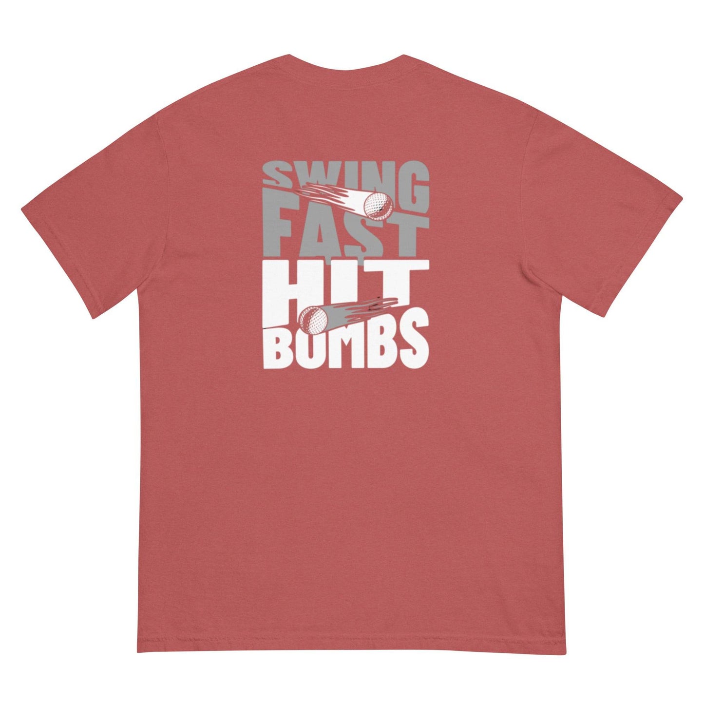 Swing Fast Hit Bombs - Heavyweight T-Shirt - JMPark Apparel