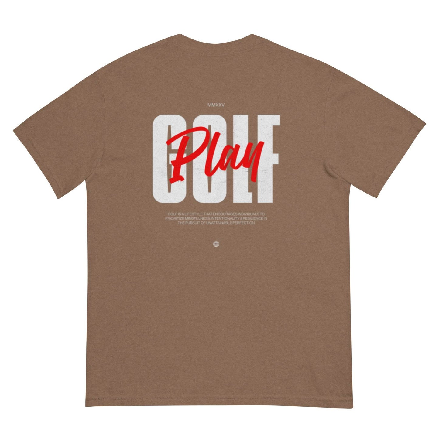 Play Golf - Heavyweight T-Shirt - JMPark Apparel