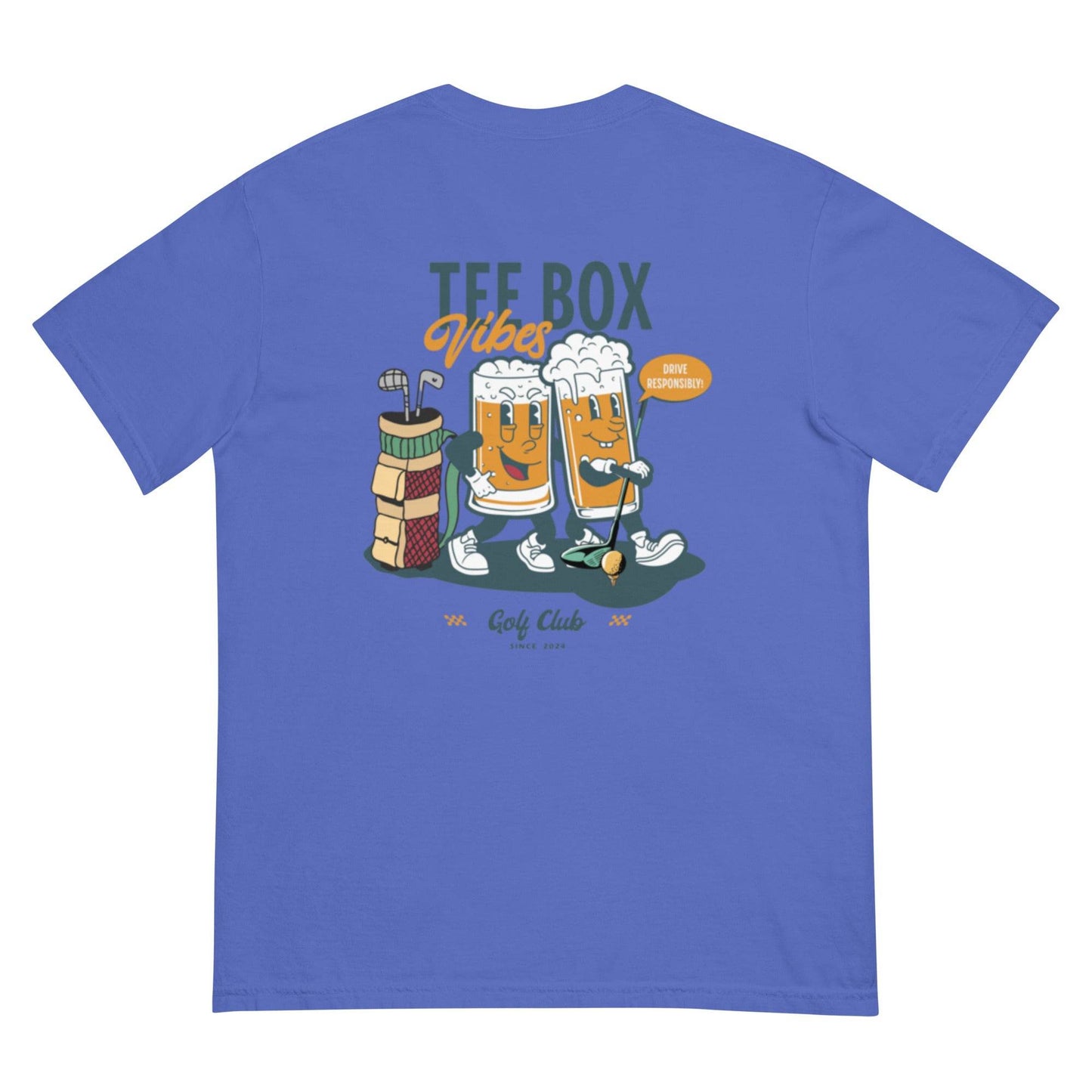 Tee Box Vibes - Heavyweight T-Shirt - JMPark Apparel