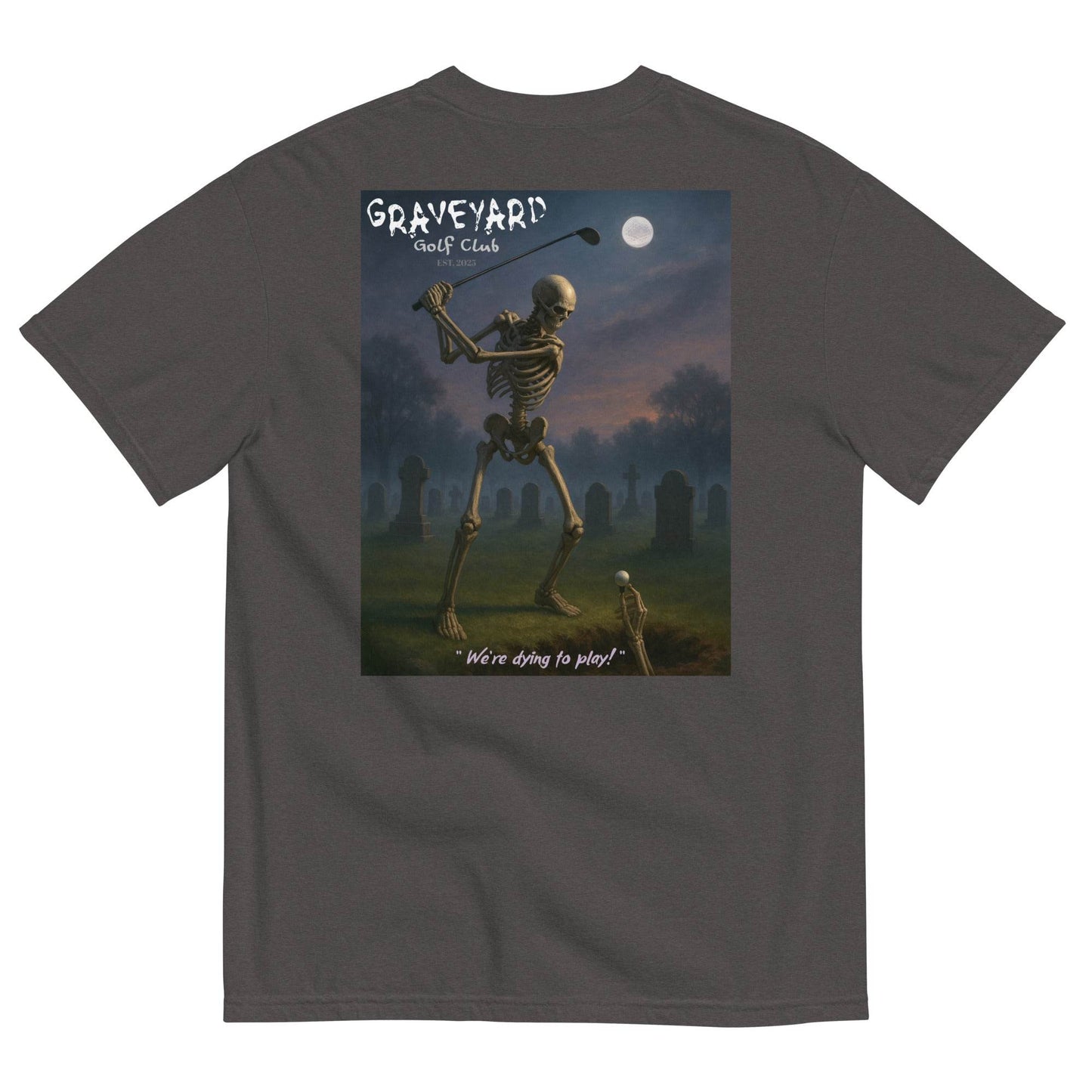 Dying to Play - Heavyweight T-Shirt - JMPark Apparel