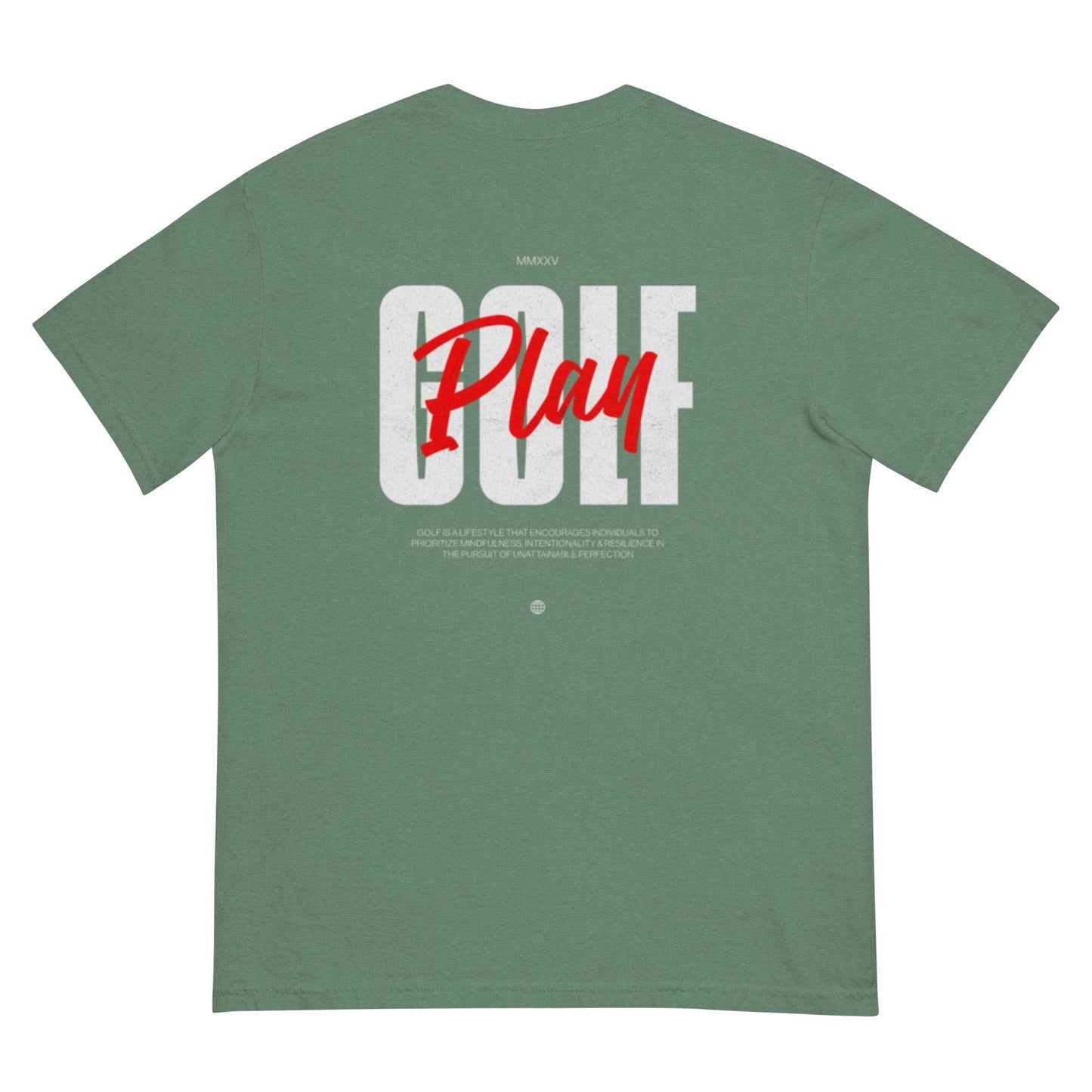 Play Golf - Heavyweight T-Shirt - JMPark Apparel