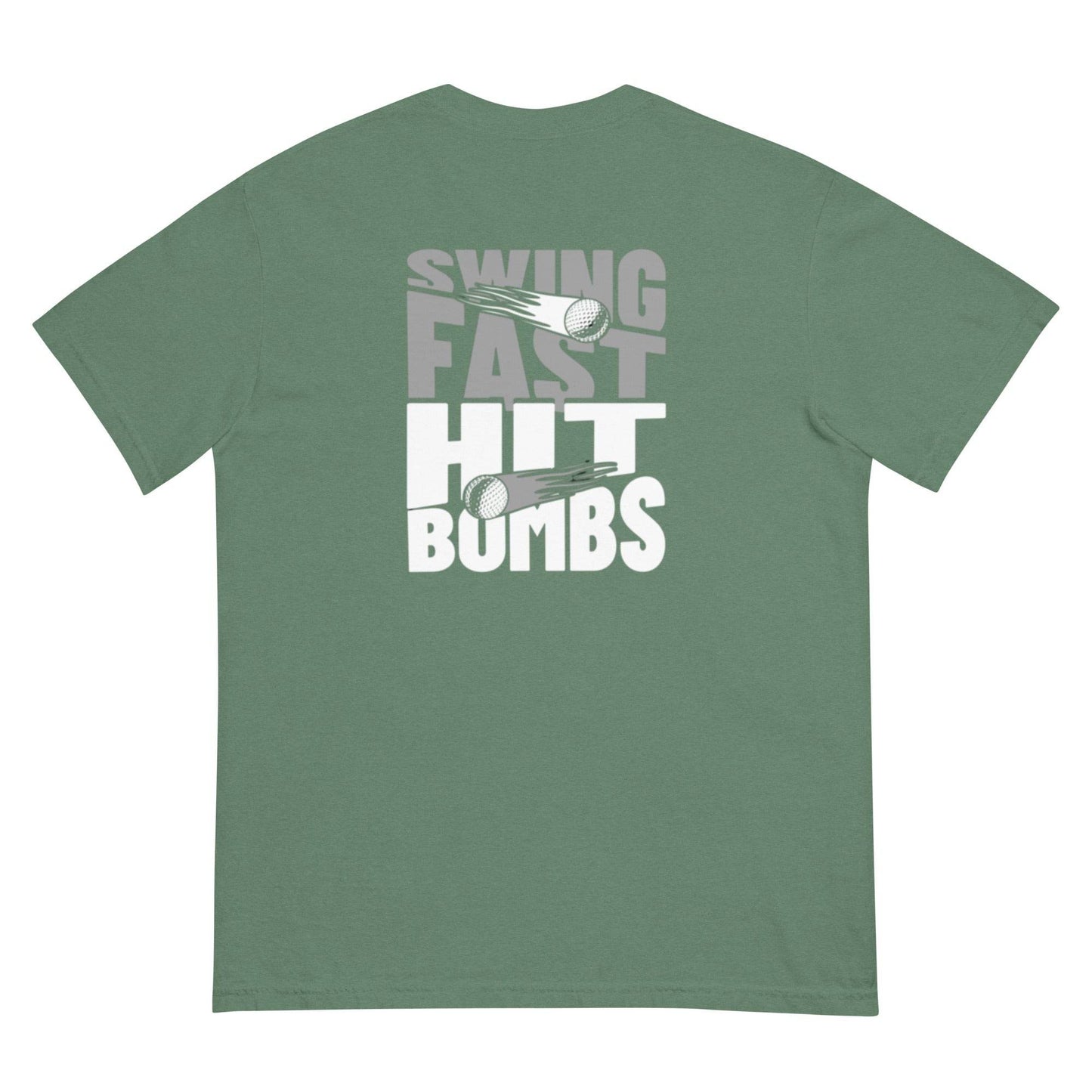 Swing Fast Hit Bombs - Heavyweight T-Shirt - JMPark Apparel