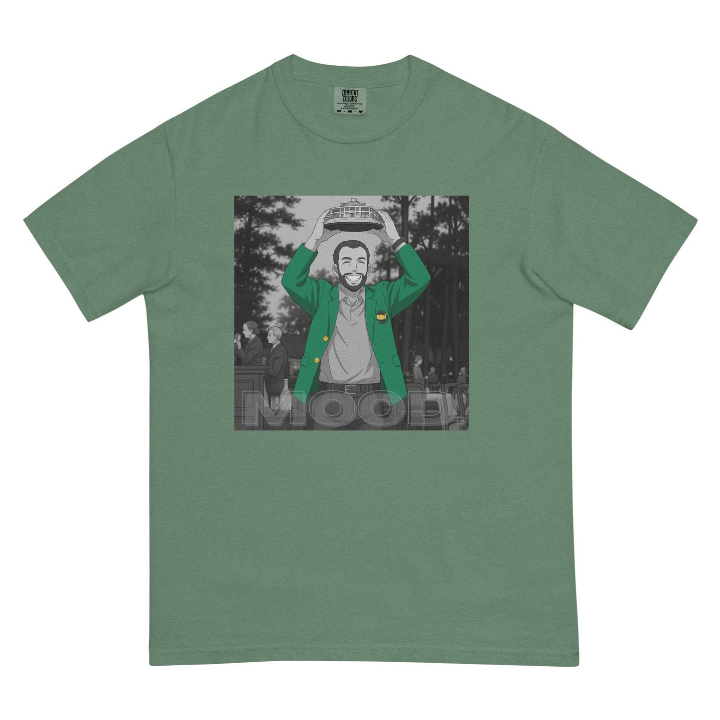 Green Jacket Mood. - Heavyweight T-Shirt - JMPark Apparel