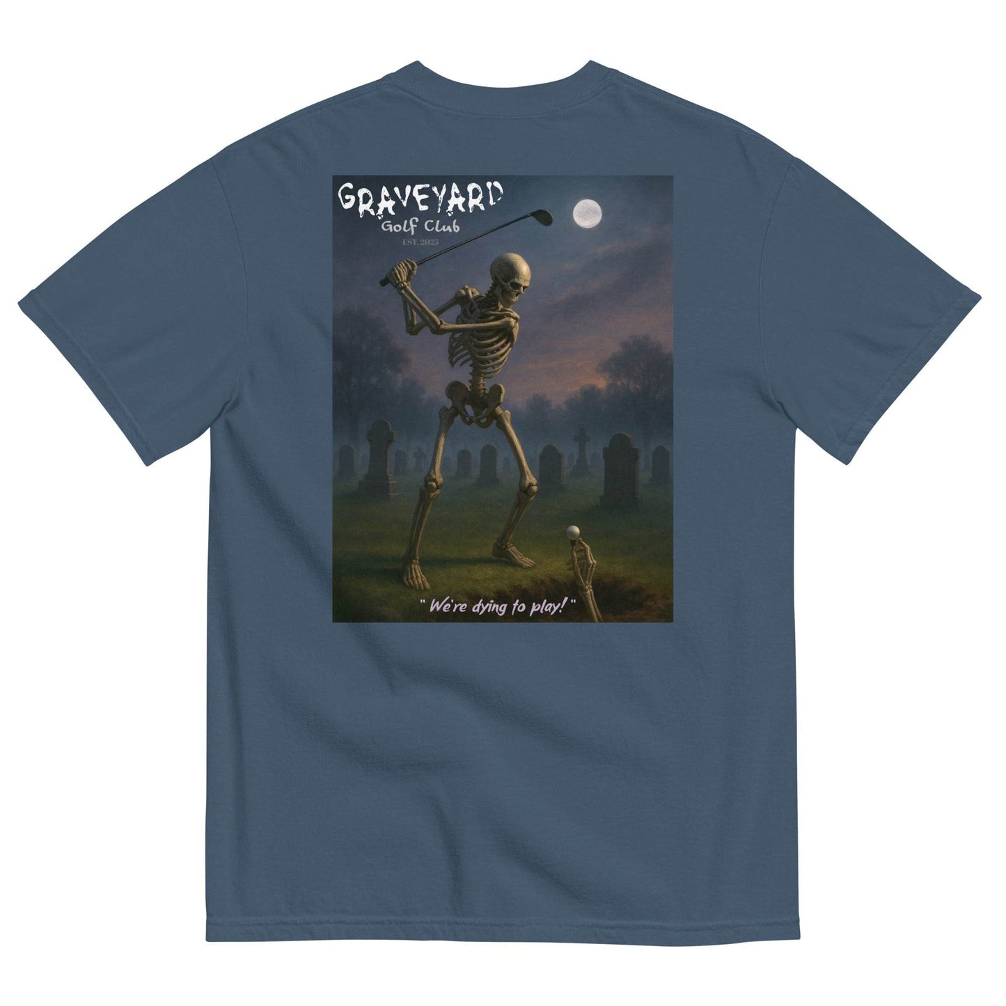 Dying to Play - Heavyweight T-Shirt - JMPark Apparel