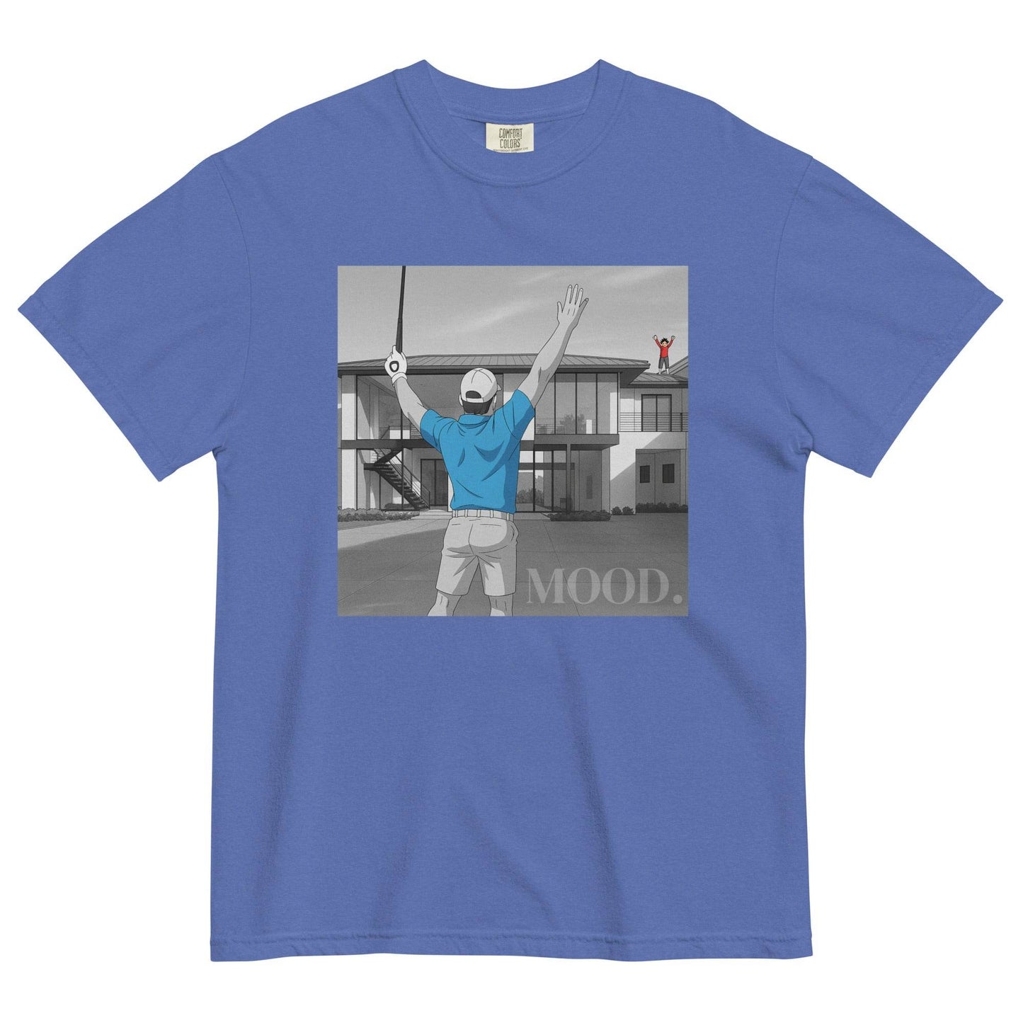 Up & Over Mood. - Heavyweight T-Shirt - JMPark Apparel