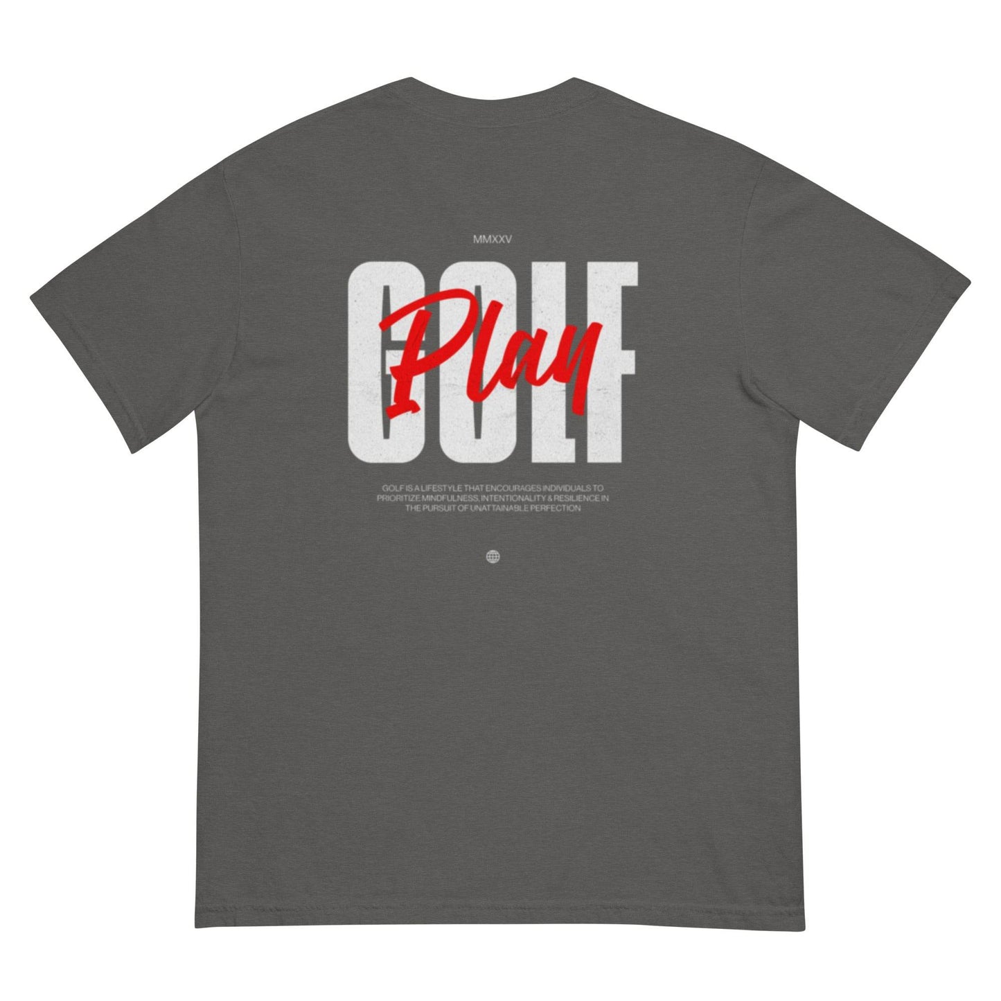 Play Golf - Heavyweight T-Shirt - JMPark Apparel