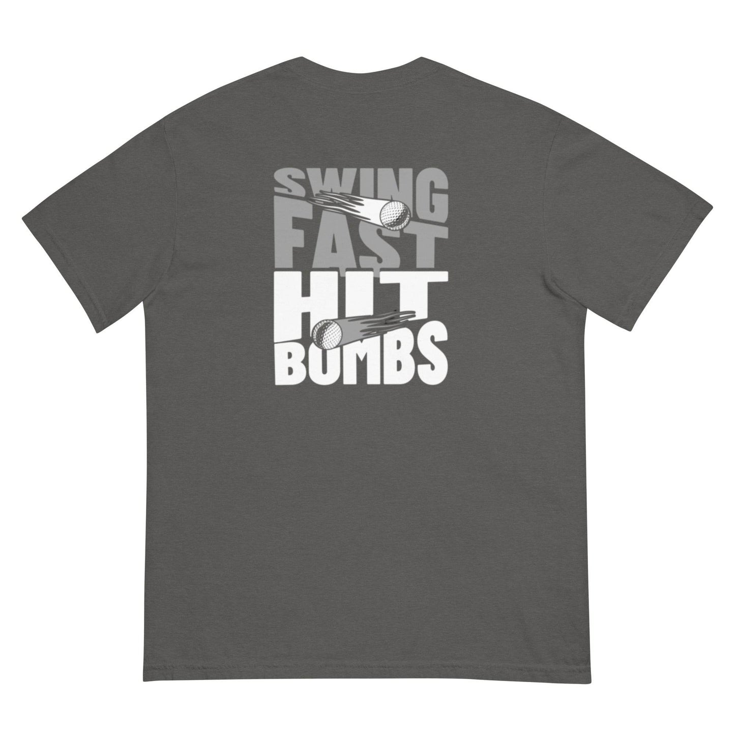 Swing Fast Hit Bombs - Heavyweight T-Shirt - JMPark Apparel