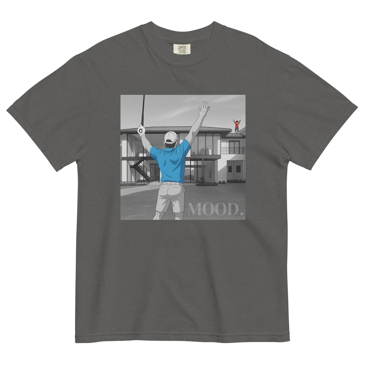 Up & Over Mood. - Heavyweight T-Shirt - JMPark Apparel