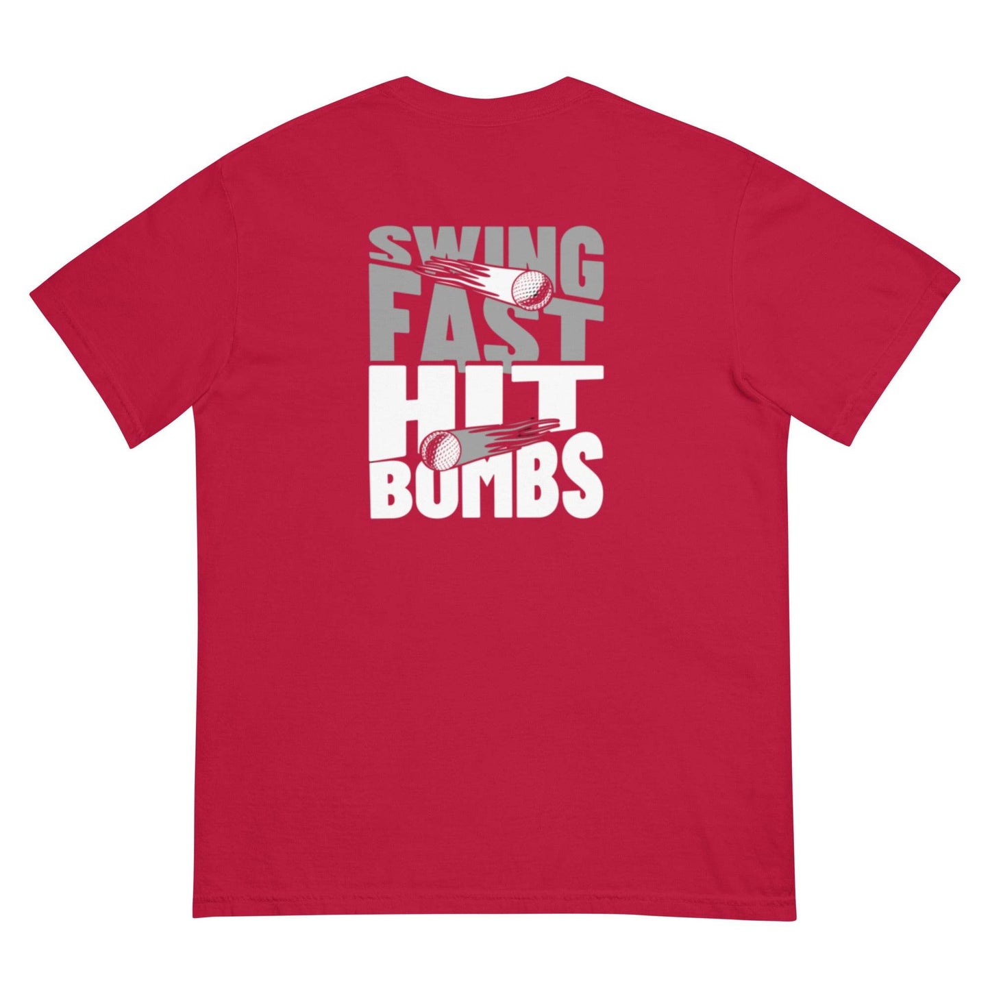 Swing Fast Hit Bombs - Heavyweight T-Shirt - JMPark Apparel