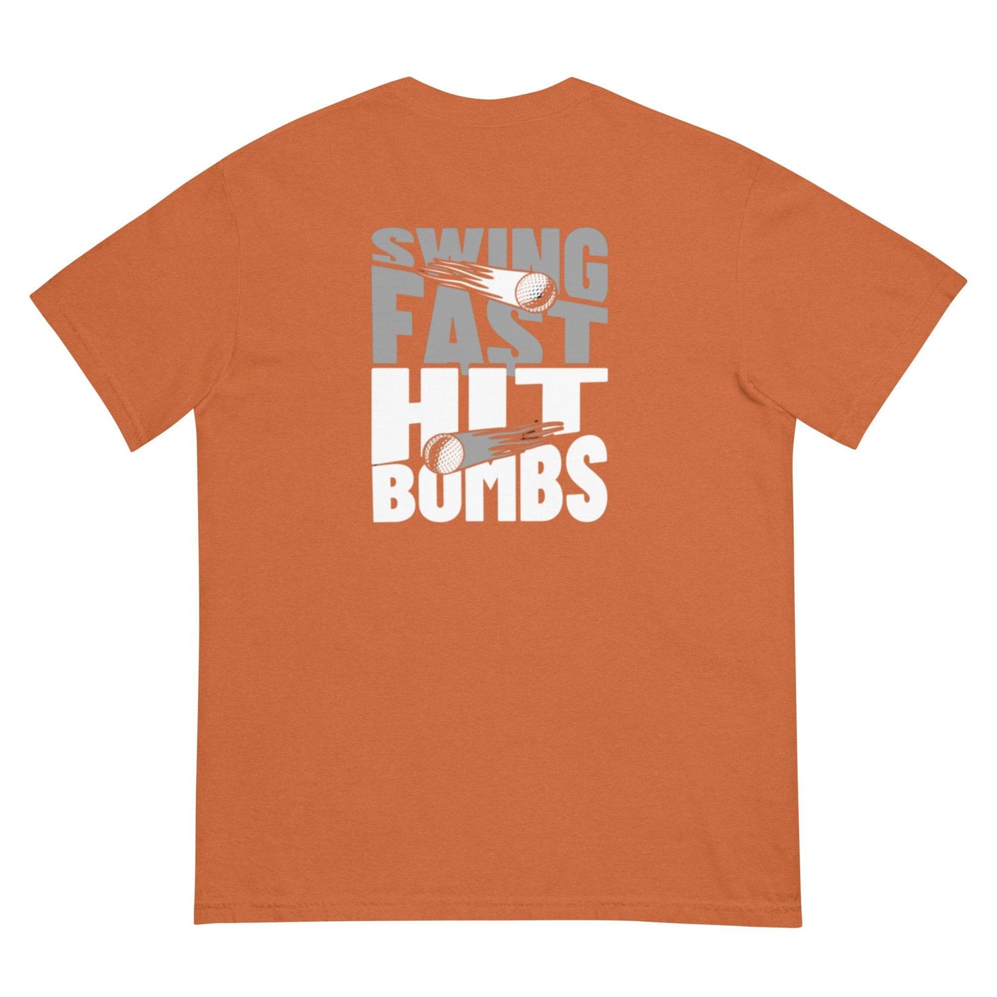 Swing Fast Hit Bombs - Heavyweight T-Shirt - JMPark Apparel