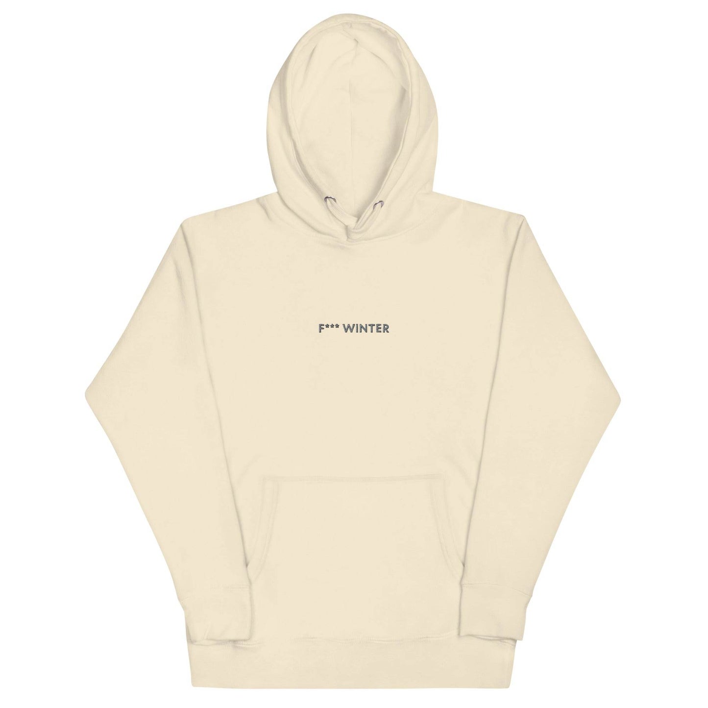F*** Winter - Premium Embroidered Hoodie - JMPark Apparel