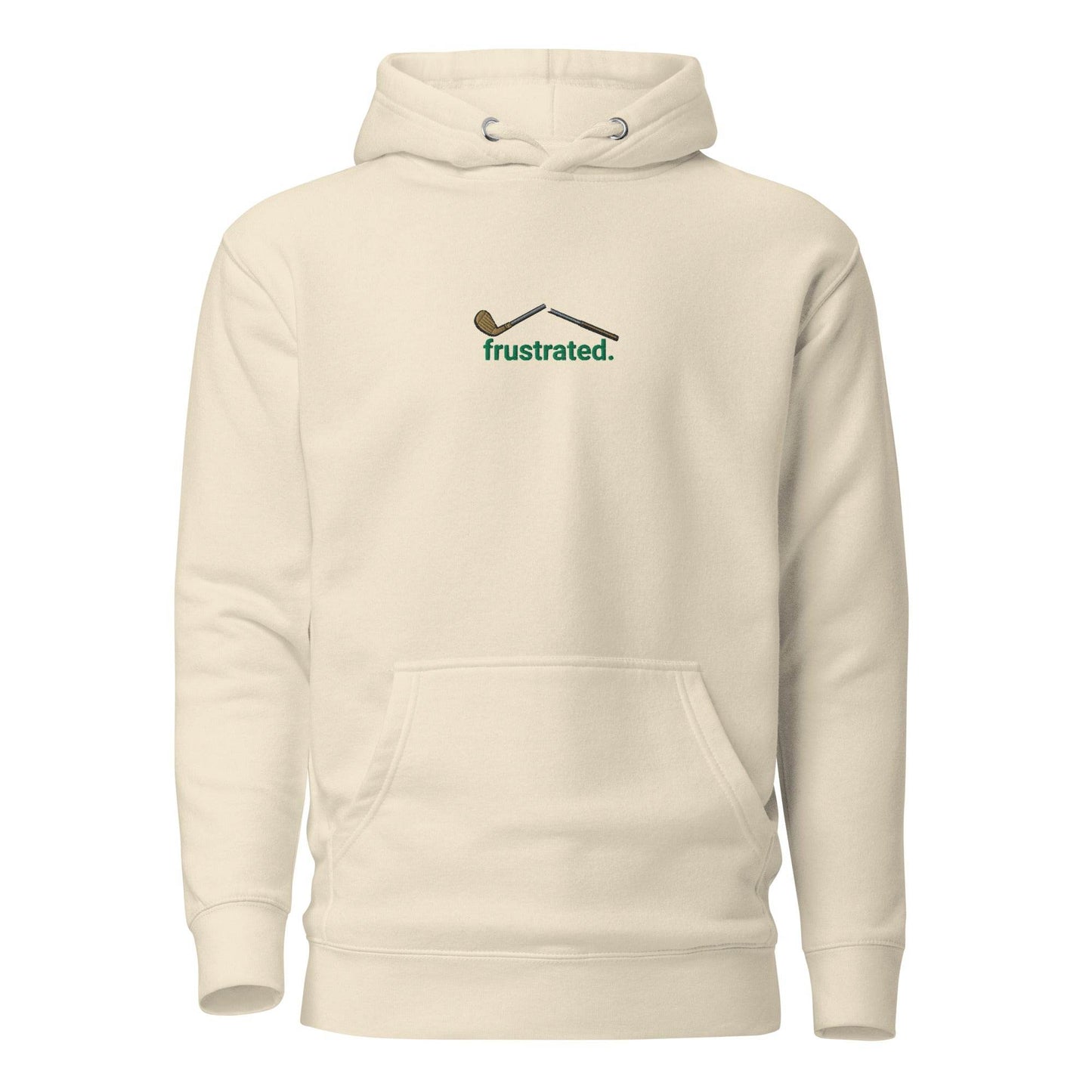 frustrated. - Premium Embroidered Hoodie - JMPark Apparel