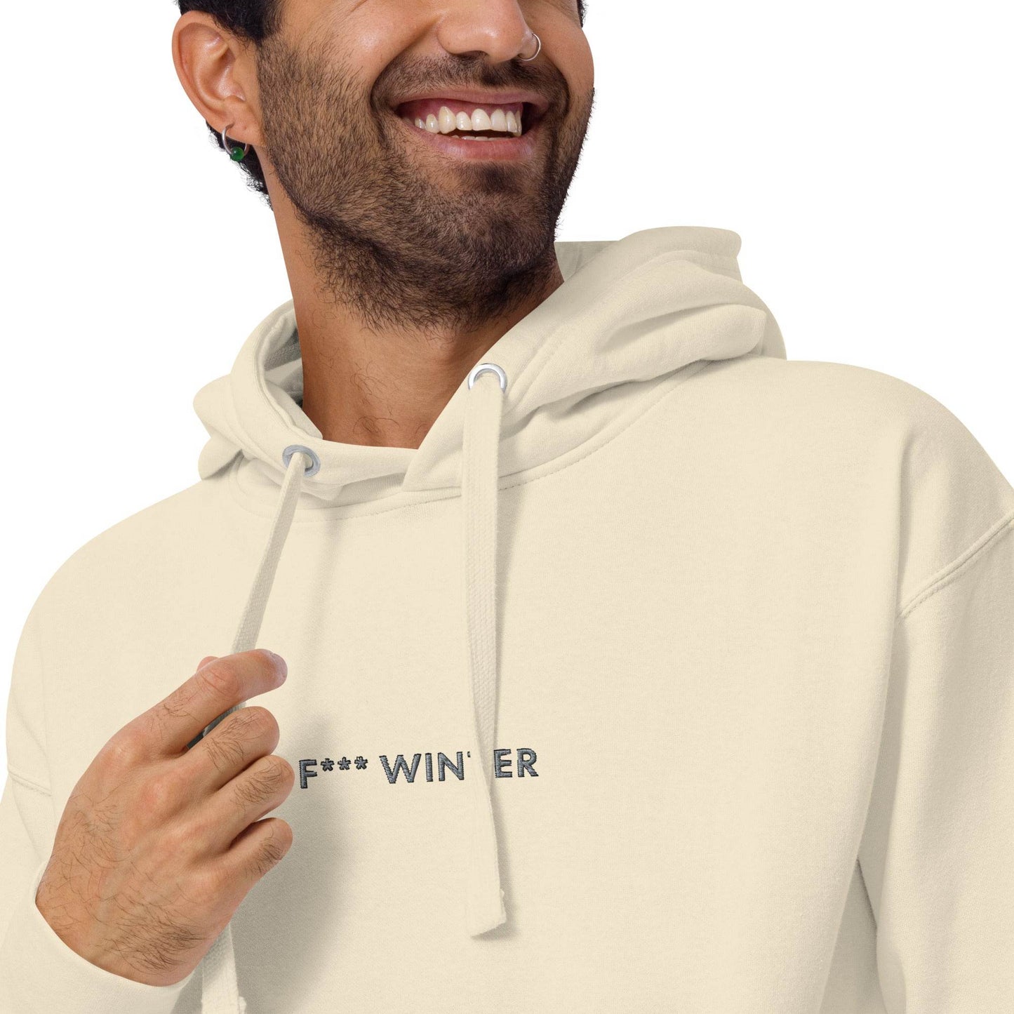 F*** Winter - Premium Embroidered Hoodie - JMPark Apparel