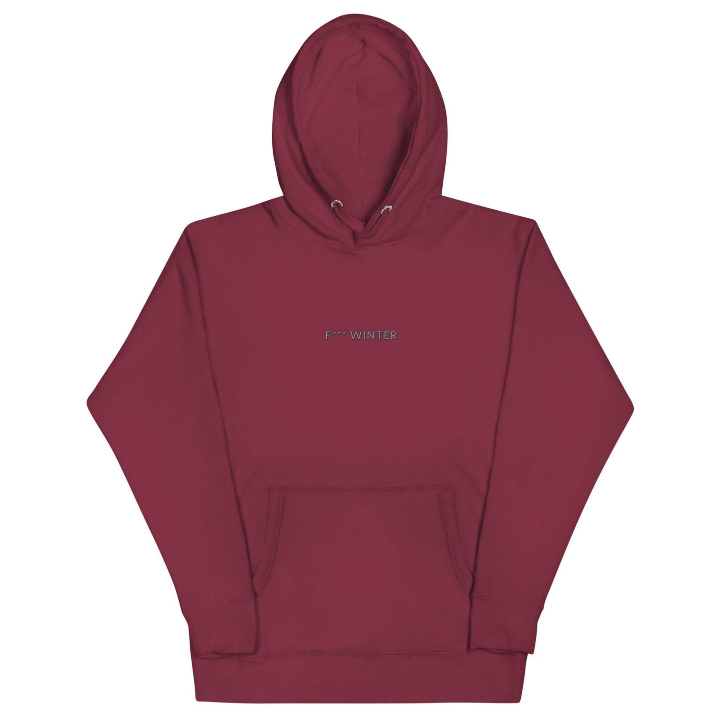 F*** Winter - Premium Embroidered Hoodie - JMPark Apparel