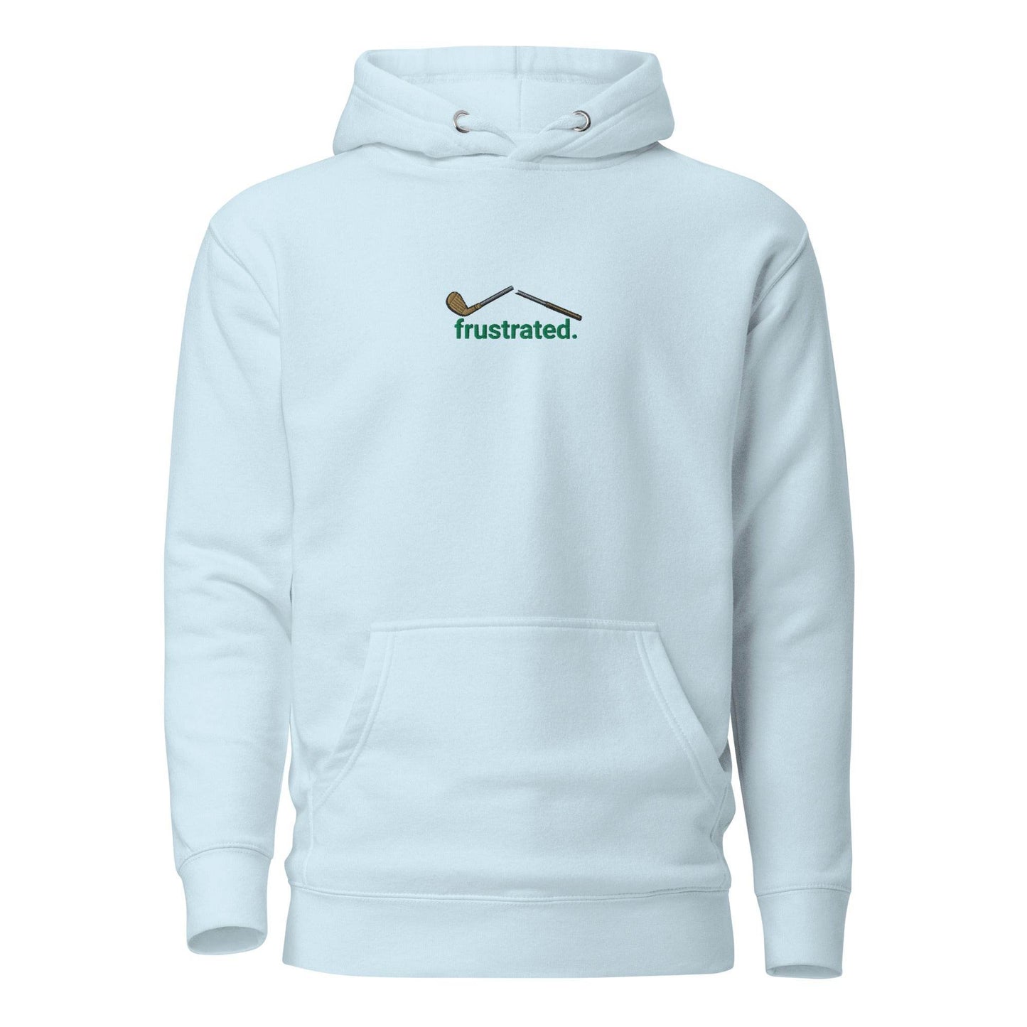 frustrated. - Premium Embroidered Hoodie - JMPark Apparel