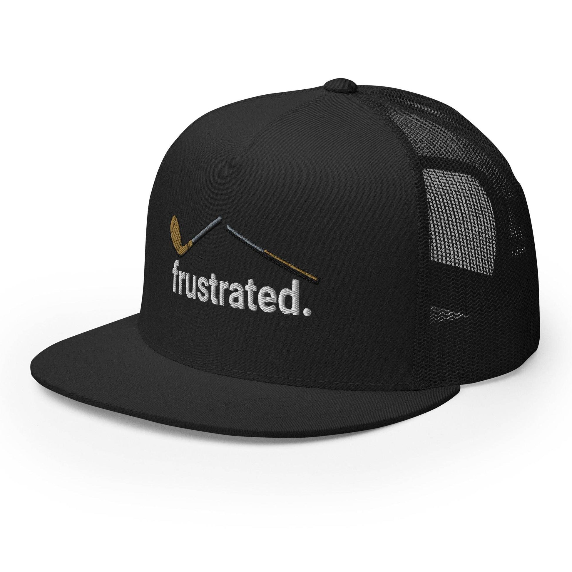 frustrated. - Trucker Cap - JMPark Apparel