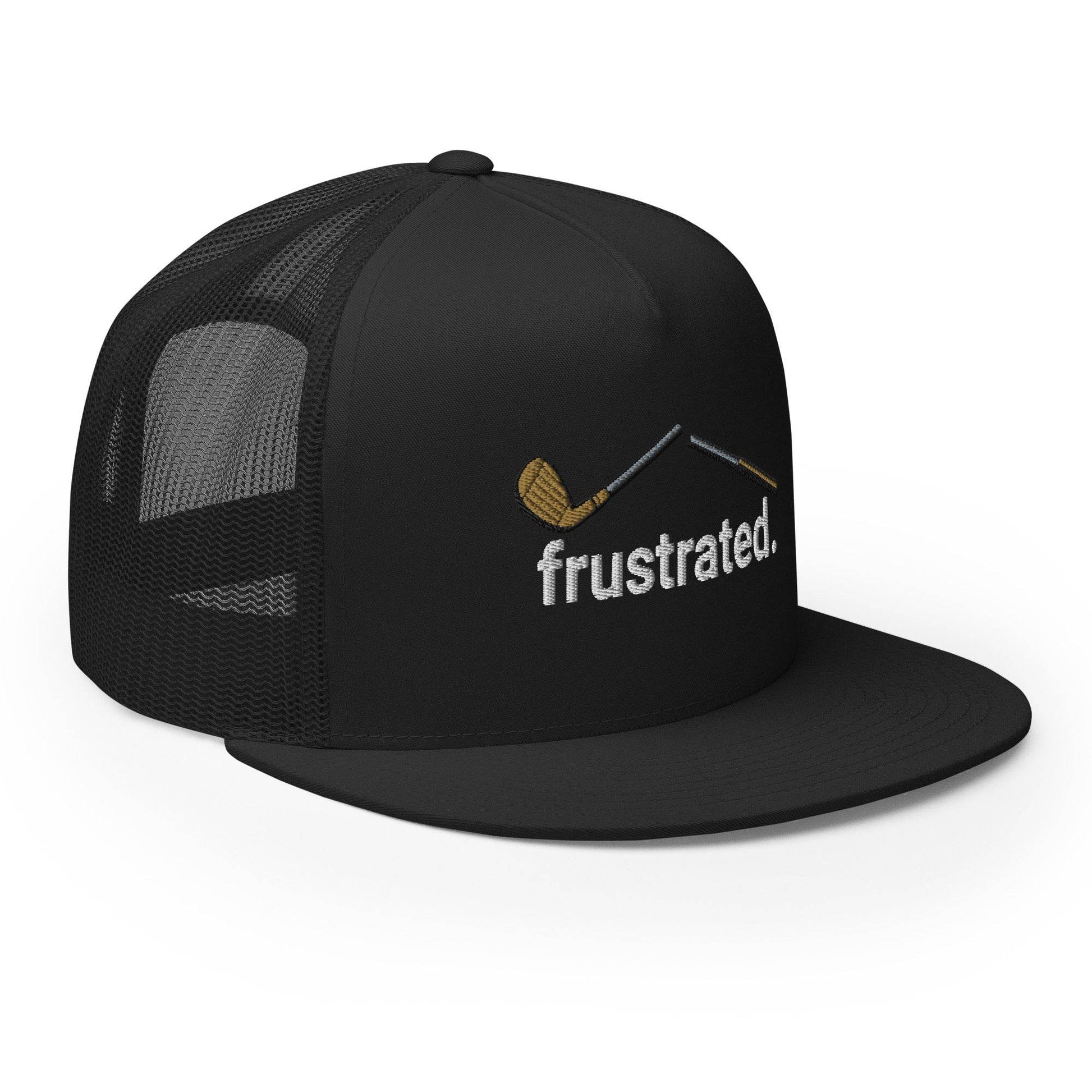 frustrated. - Trucker Cap - JMPark Apparel