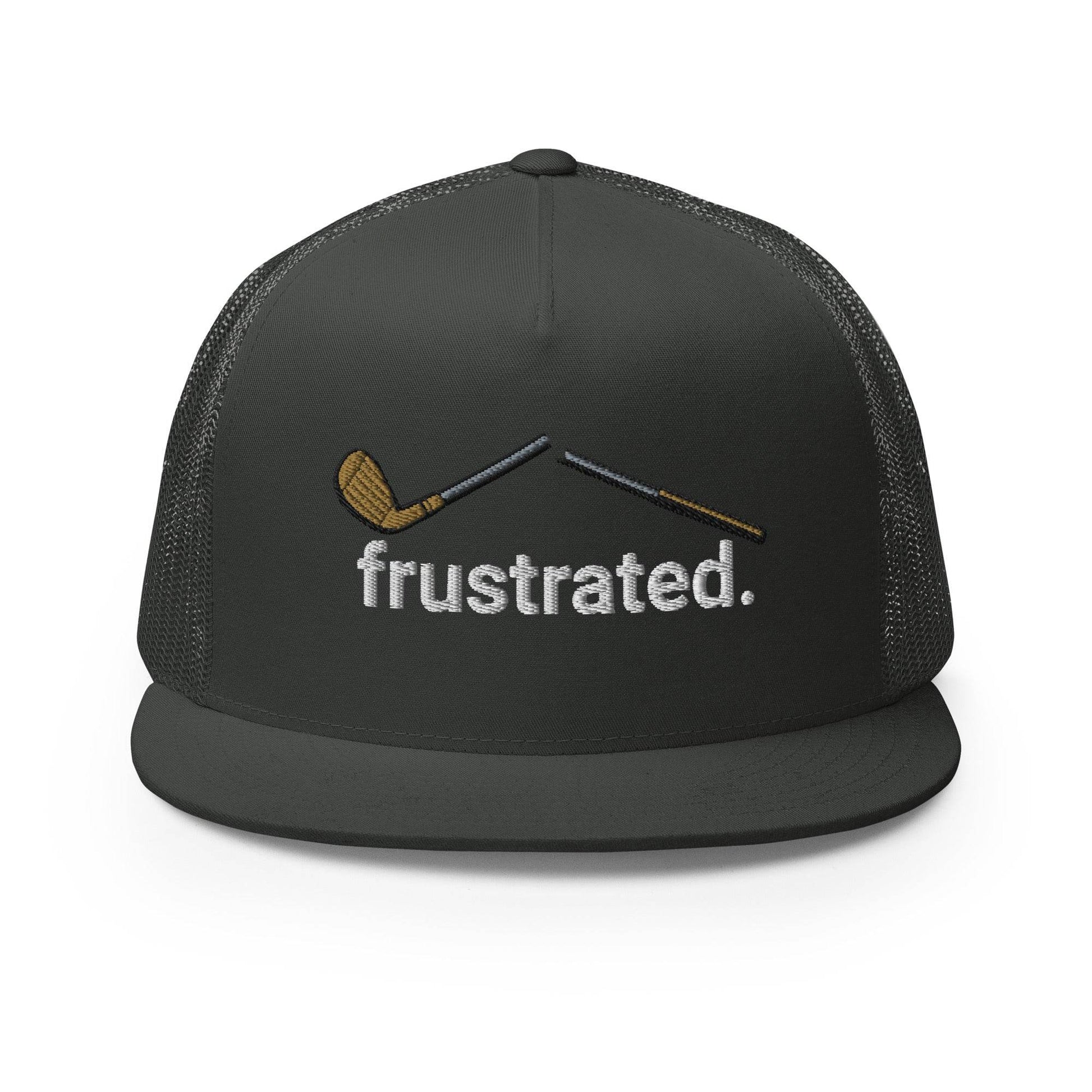 frustrated. - Trucker Cap - JMPark Apparel