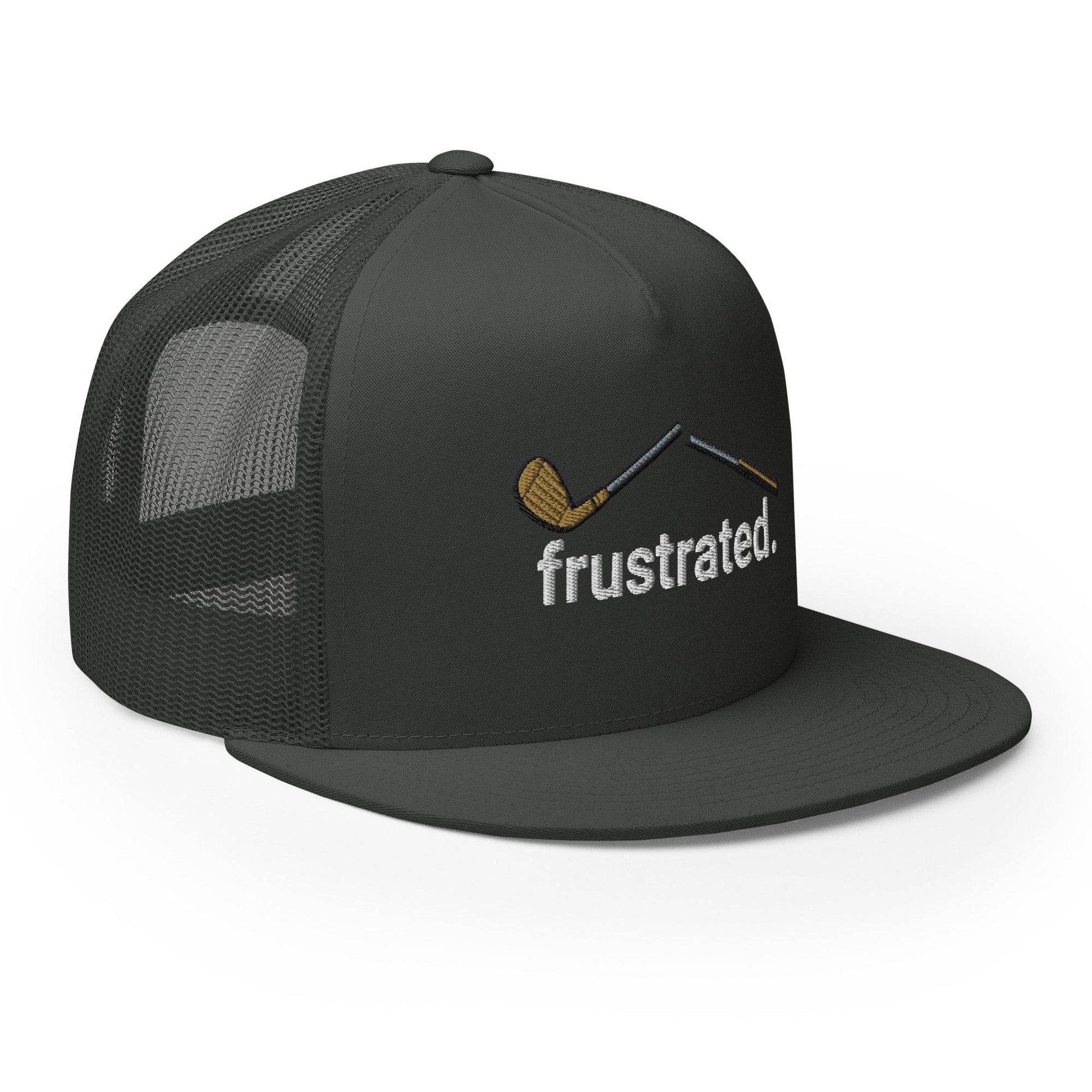 frustrated. - Trucker Cap - JMPark Apparel