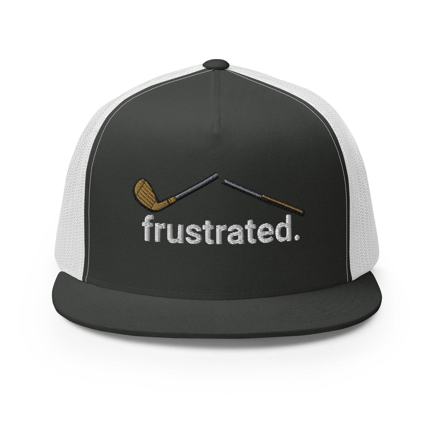 frustrated. - Trucker Cap - JMPark Apparel
