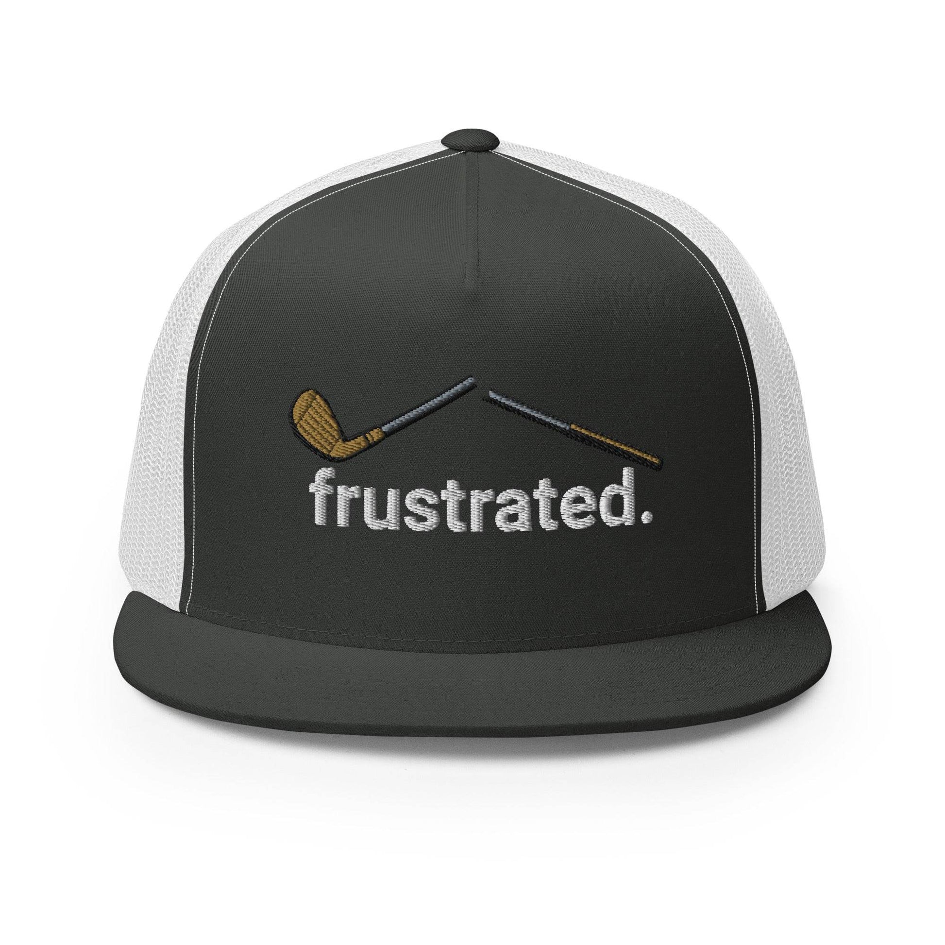 frustrated. - Trucker Cap - JMPark Apparel