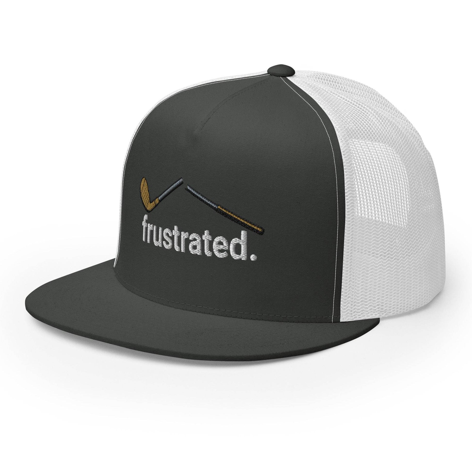 frustrated. - Trucker Cap - JMPark Apparel