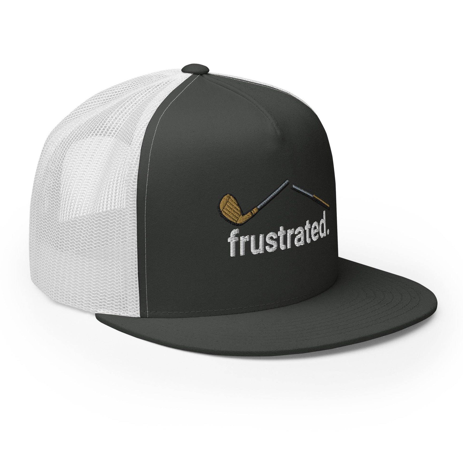 frustrated. - Trucker Cap - JMPark Apparel