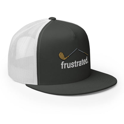 frustrated. - Trucker Cap - JMPark Apparel