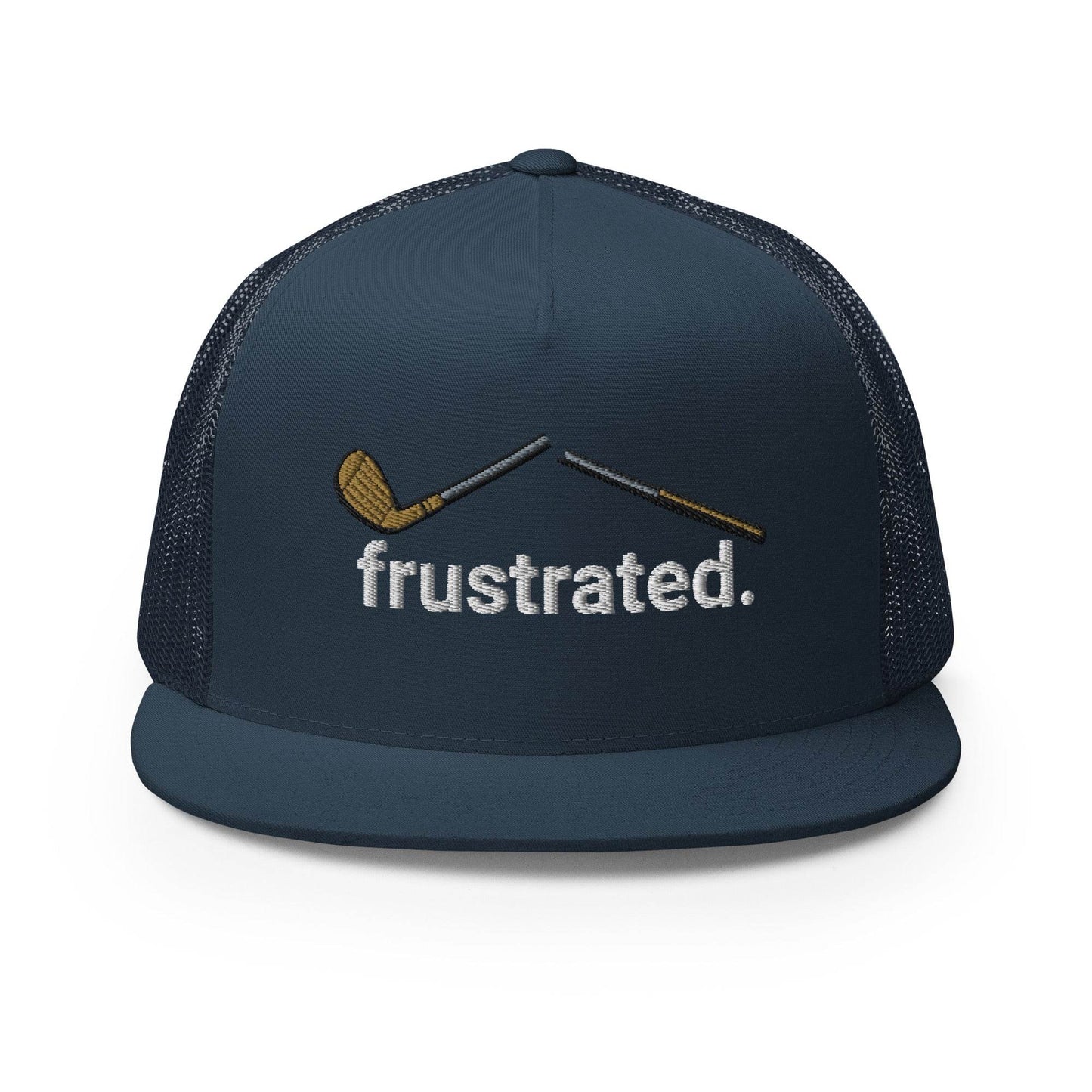 frustrated. - Trucker Cap - JMPark Apparel