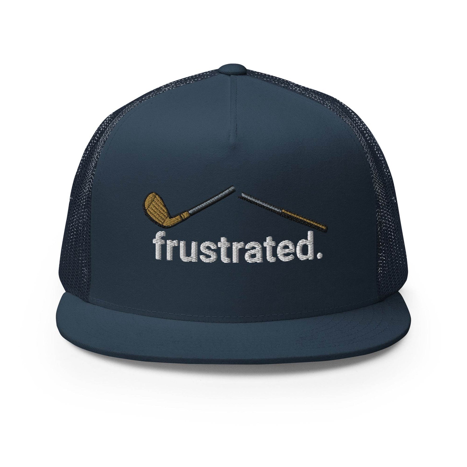 frustrated. - Trucker Cap - JMPark Apparel