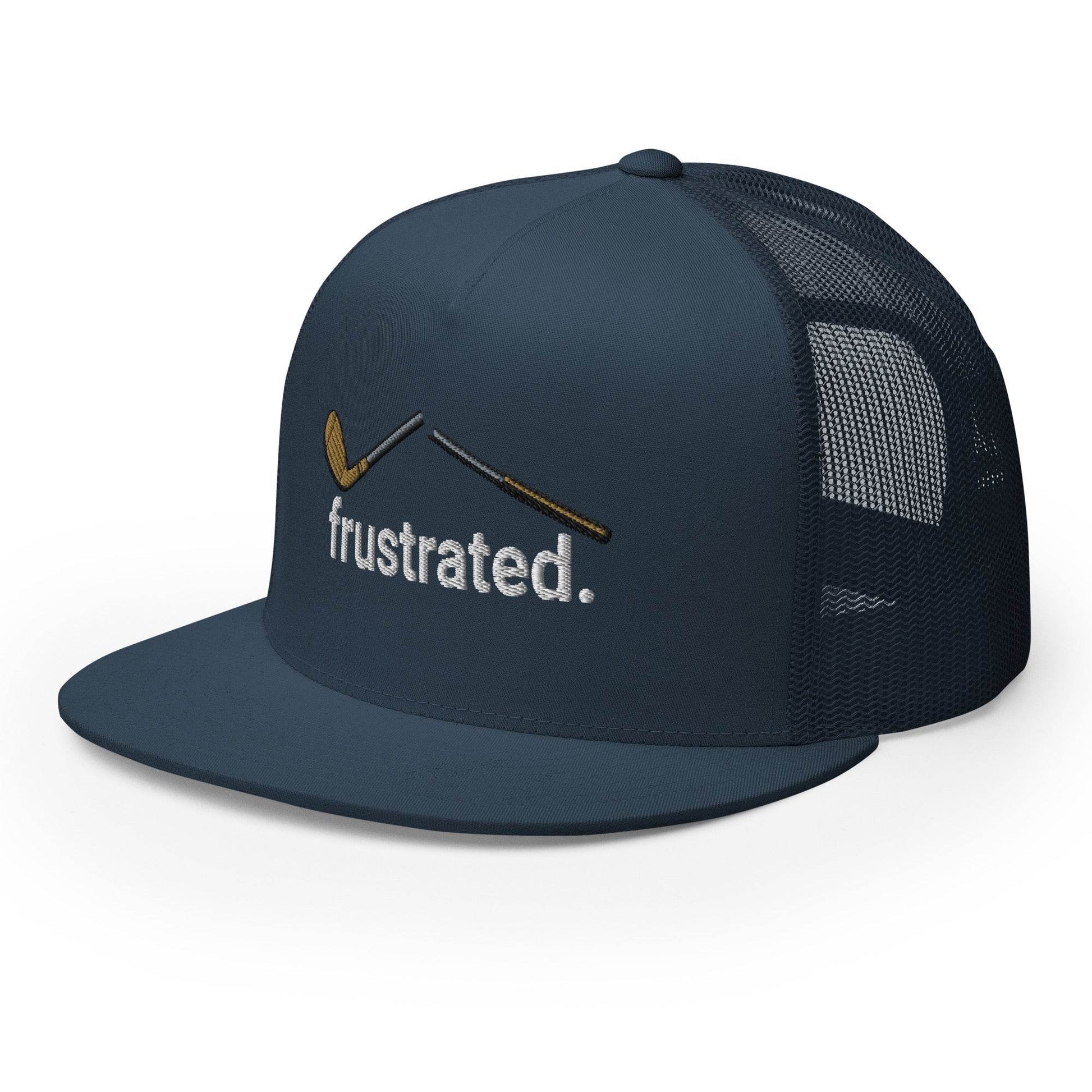 frustrated. - Trucker Cap - JMPark Apparel