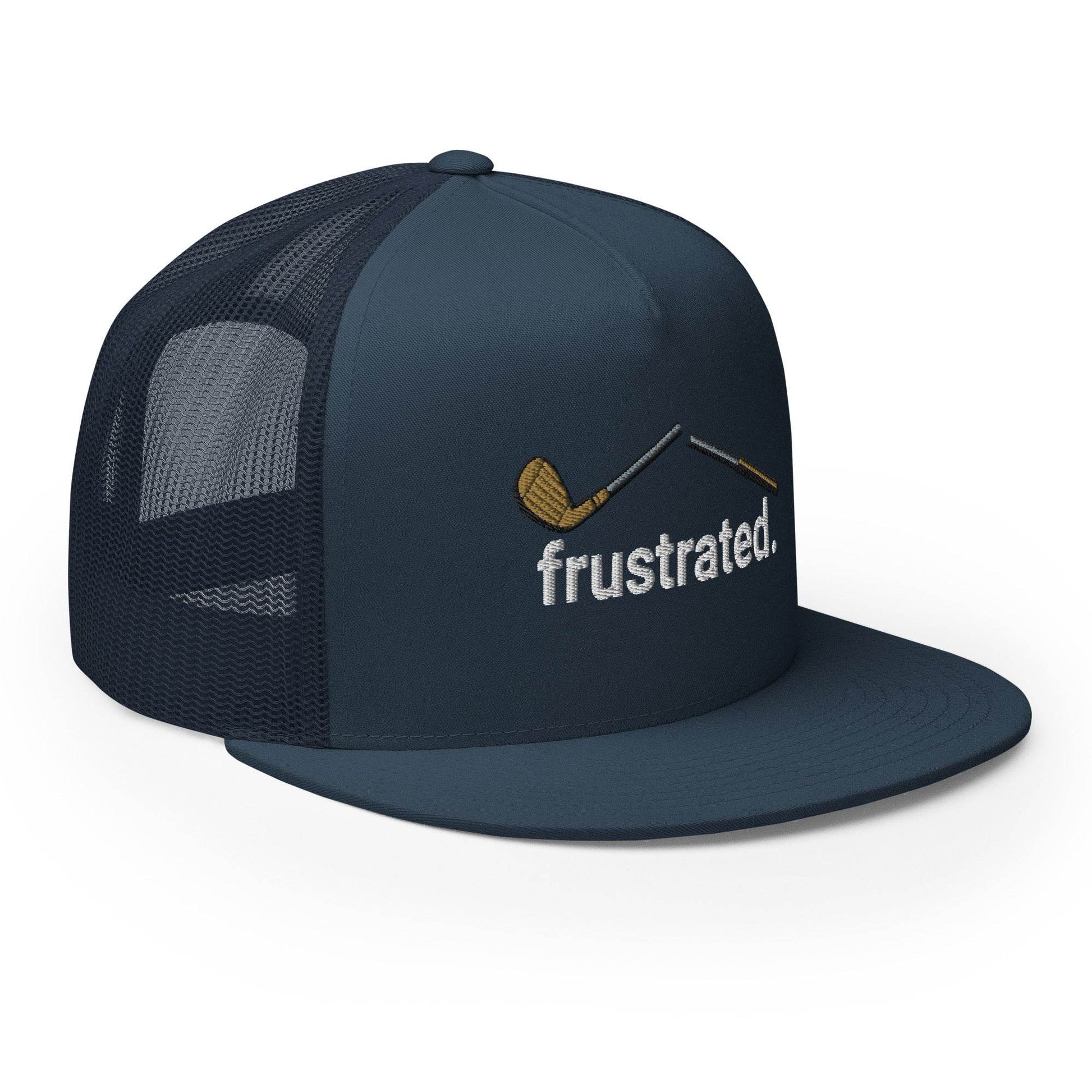 frustrated. - Trucker Cap - JMPark Apparel