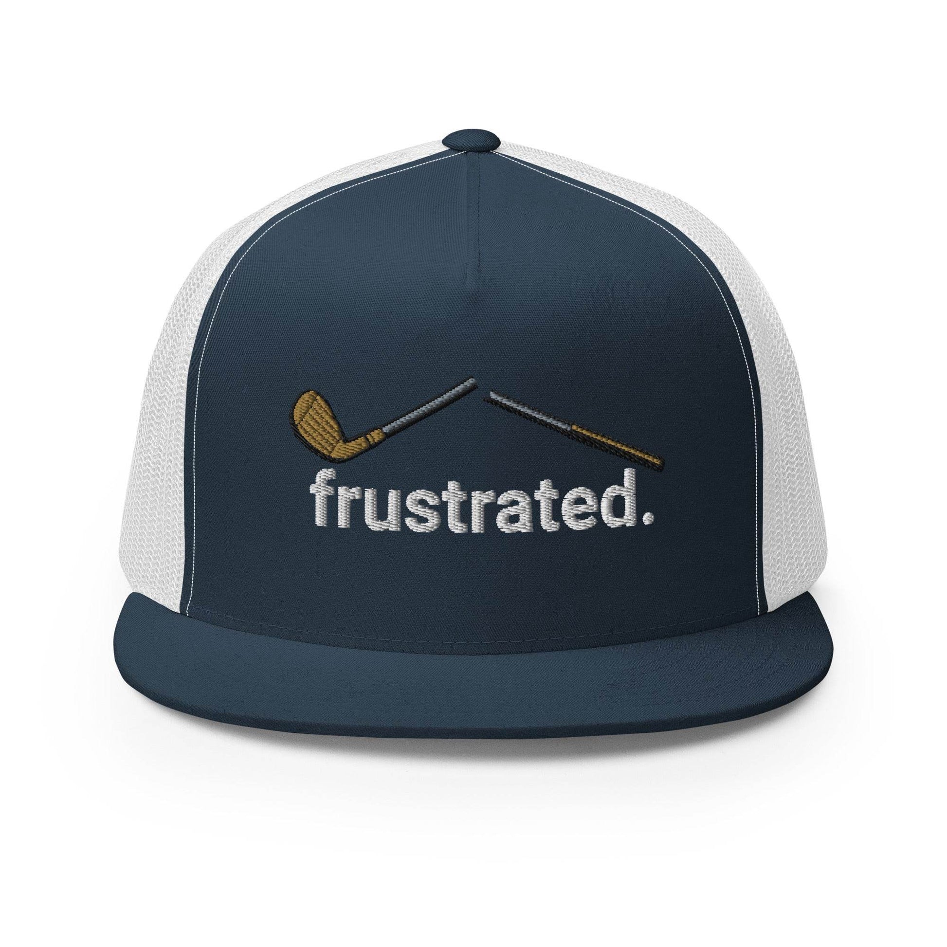 frustrated. - Trucker Cap - JMPark Apparel