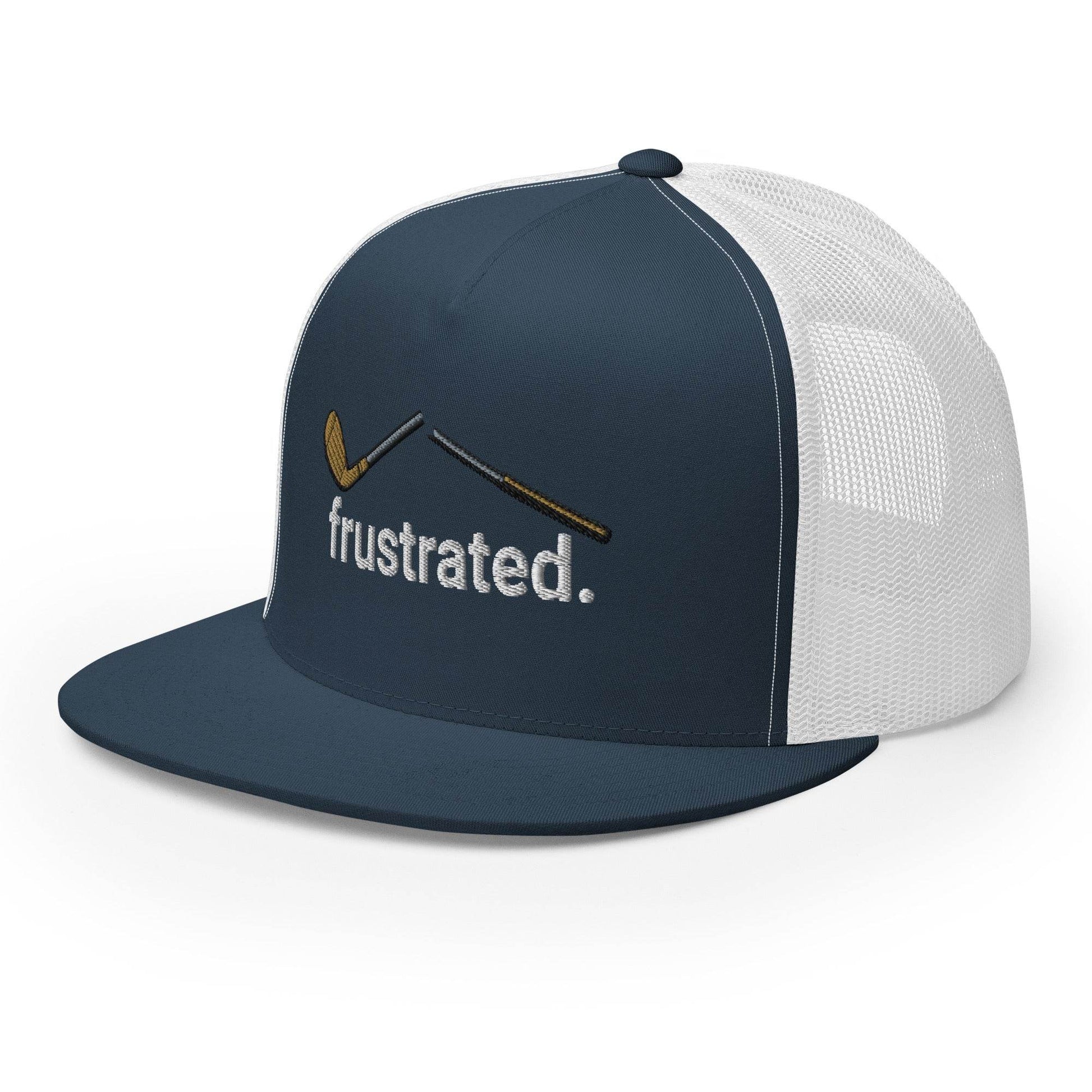 frustrated. - Trucker Cap - JMPark Apparel