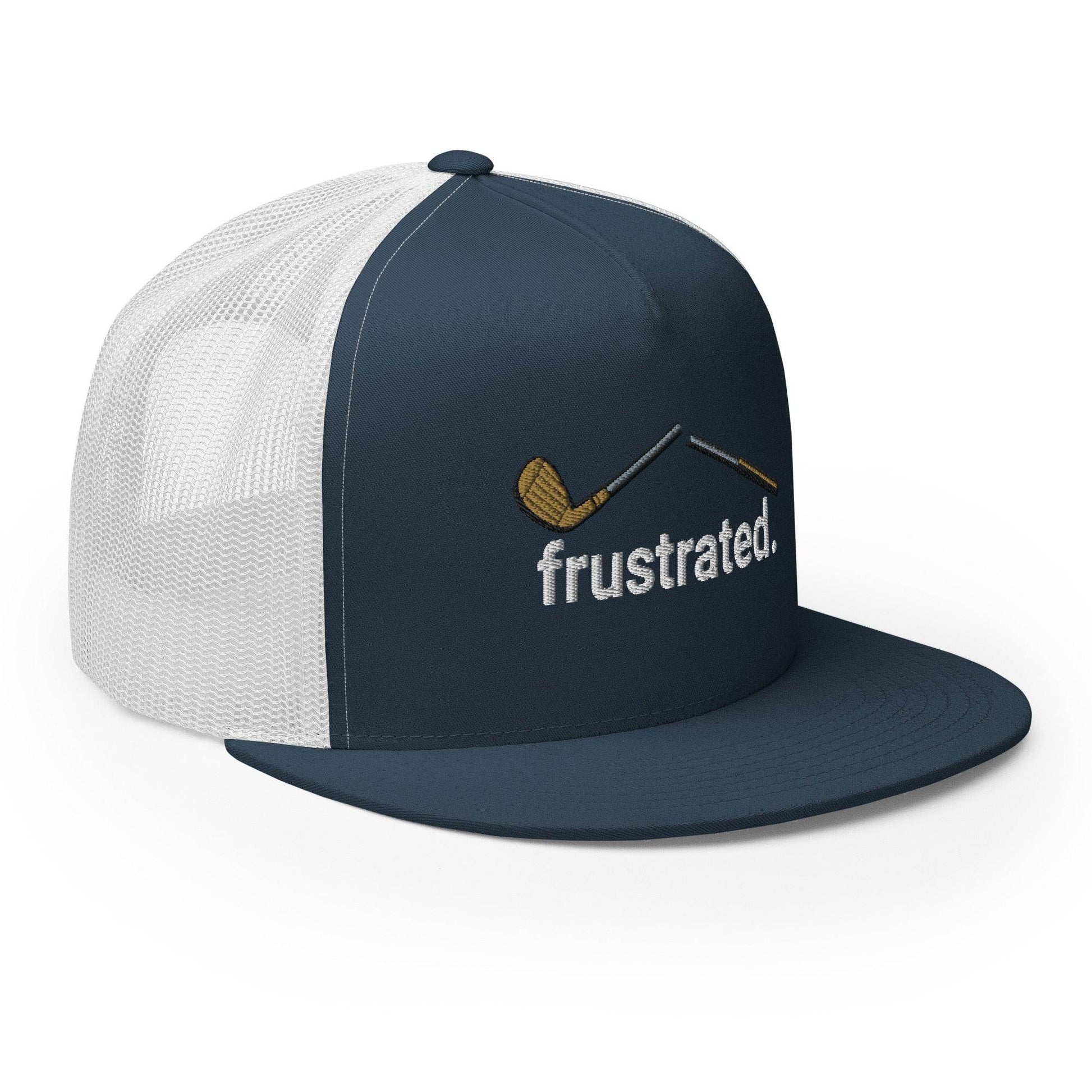 frustrated. - Trucker Cap - JMPark Apparel