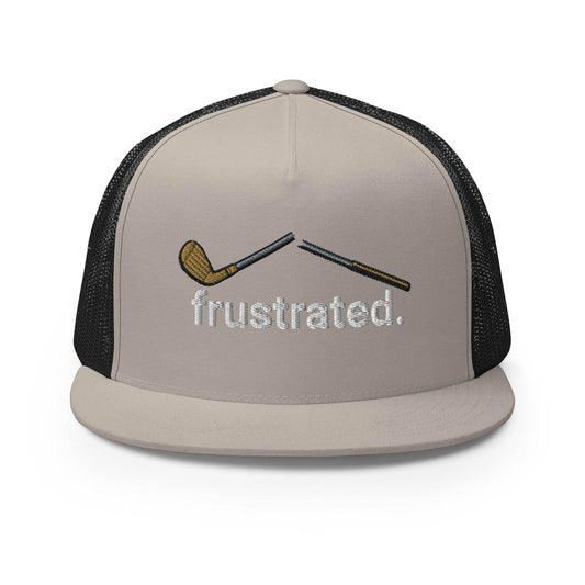 frustrated. - Trucker Cap - JMPark Apparel