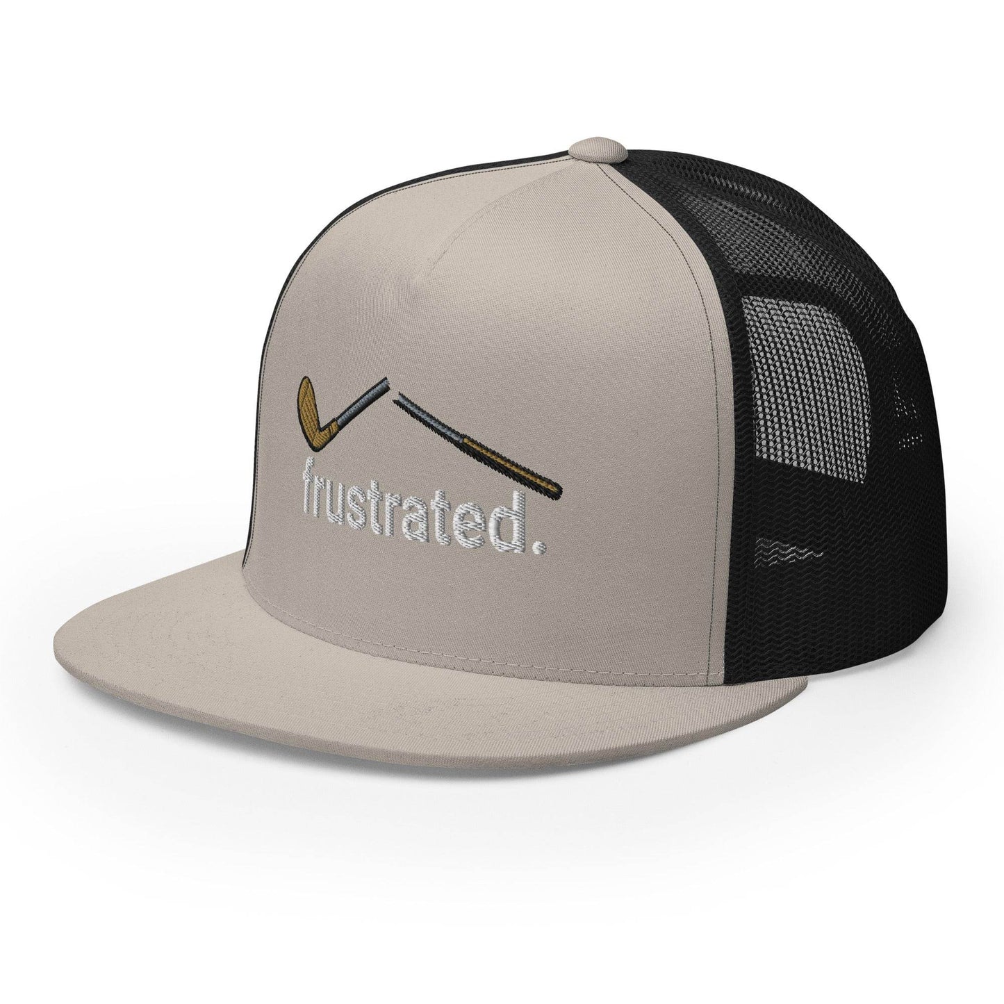 frustrated. - Trucker Cap - JMPark Apparel