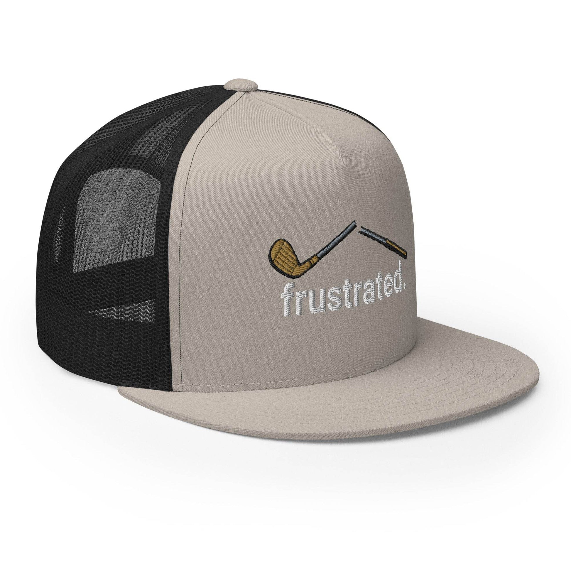 frustrated. - Trucker Cap - JMPark Apparel