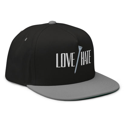 Love/Hate - Snapback Hat - JMPark Apparel
