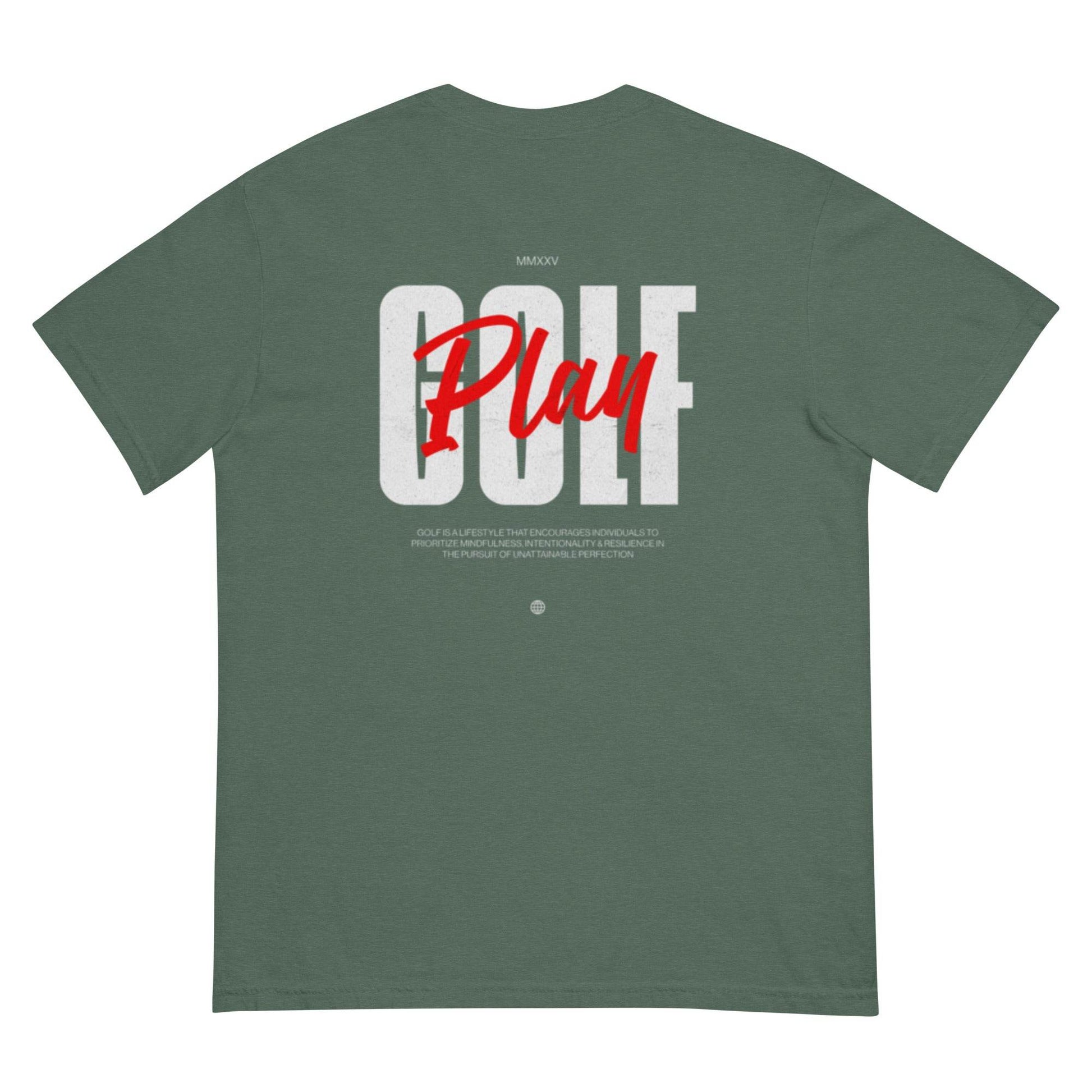 Play Golf - Heavyweight T-Shirt - JMPark Apparel