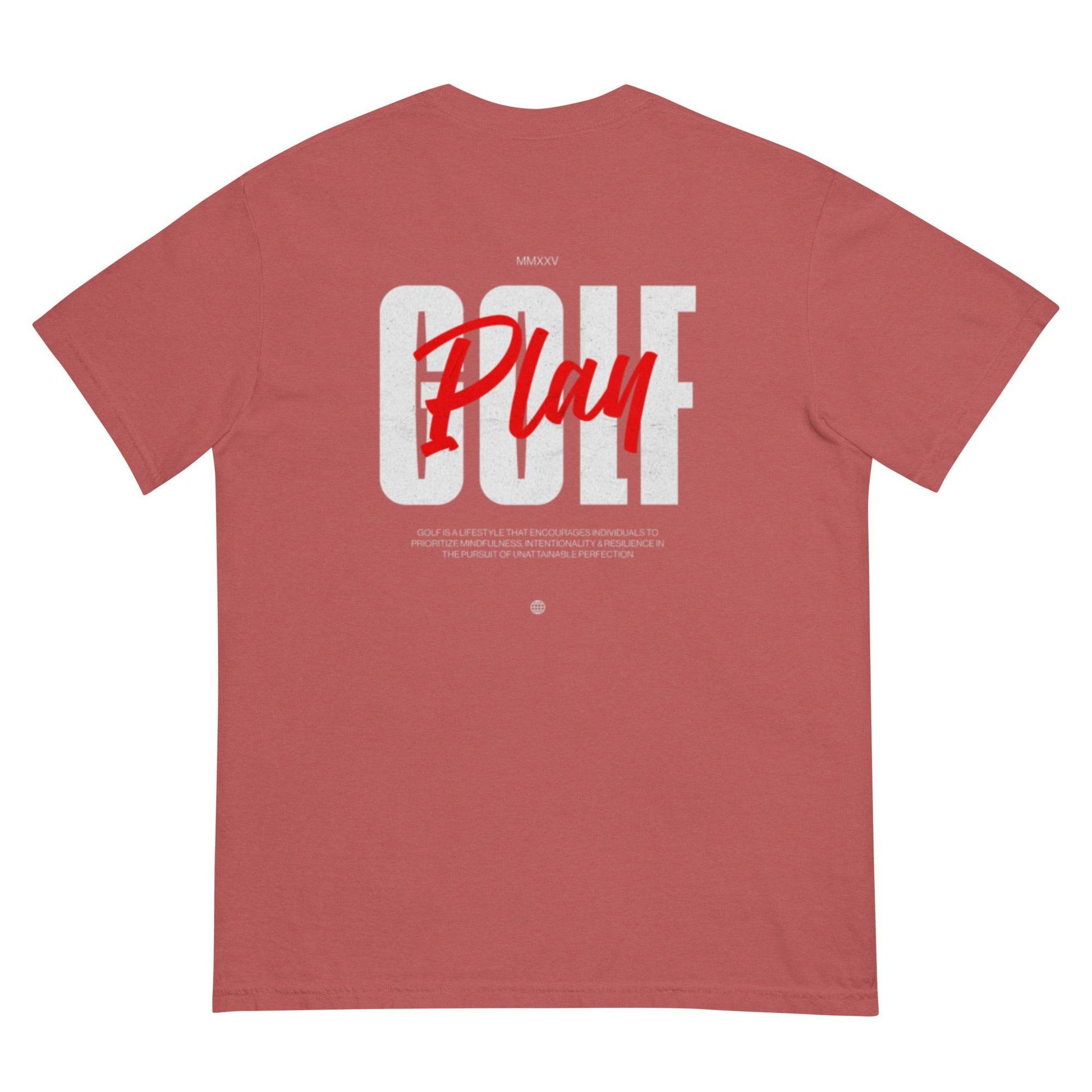 Play Golf - Heavyweight T-Shirt - JMPark Apparel
