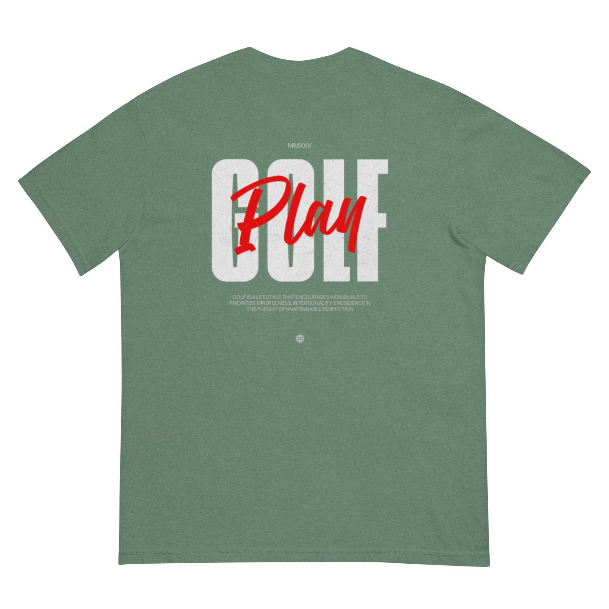 Play Golf - Heavyweight T-Shirt - JMPark Apparel